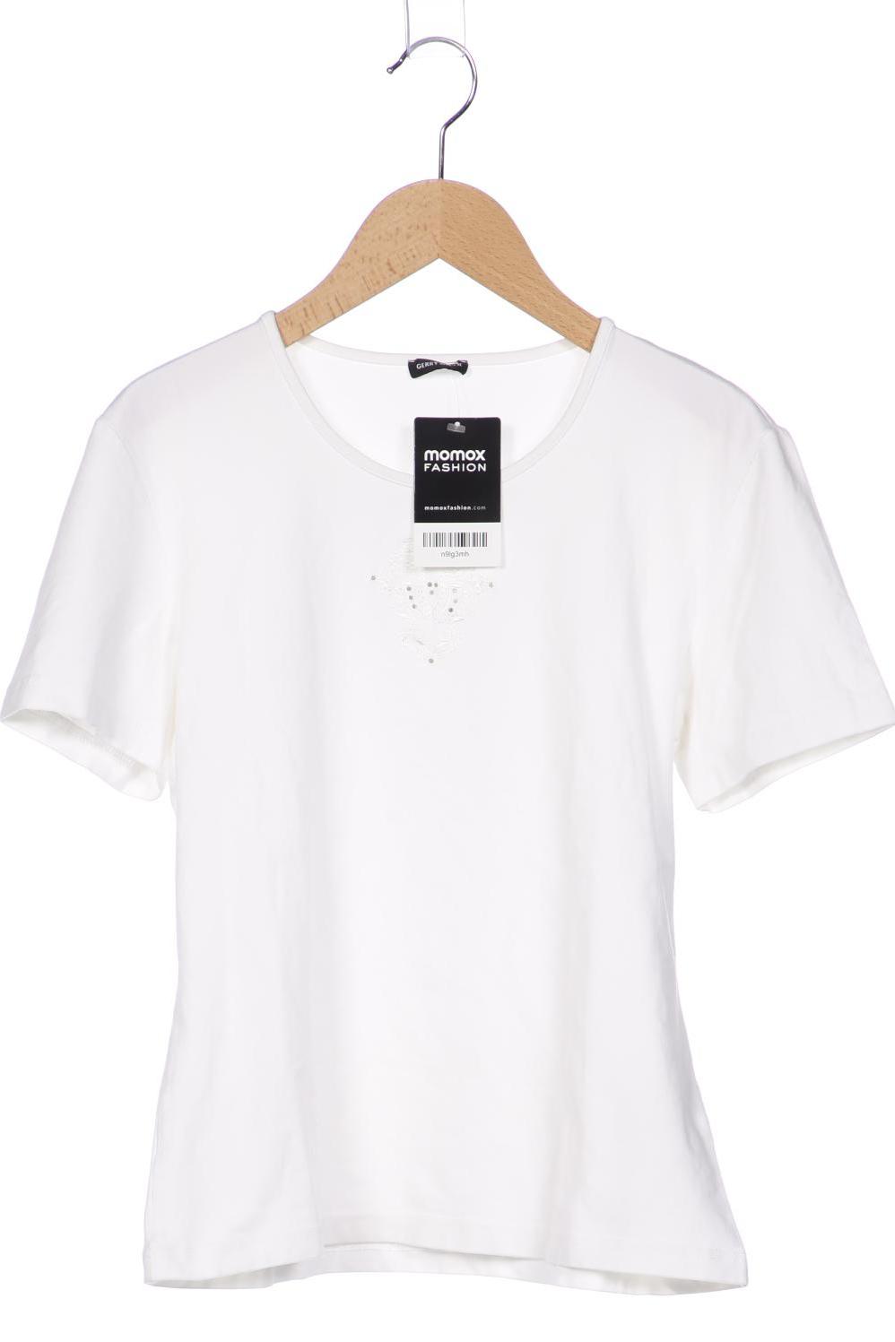 

Gerry Weber Damen T-Shirt, weiß, Gr. 40
