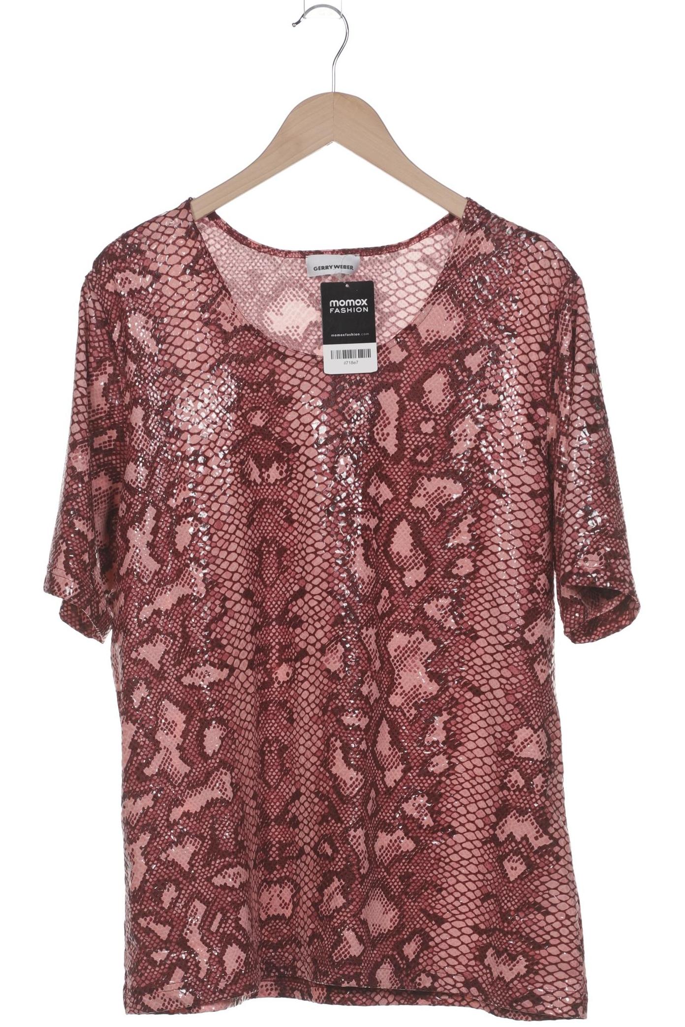 

Gerry Weber Damen T-Shirt, bordeaux, Gr. 46