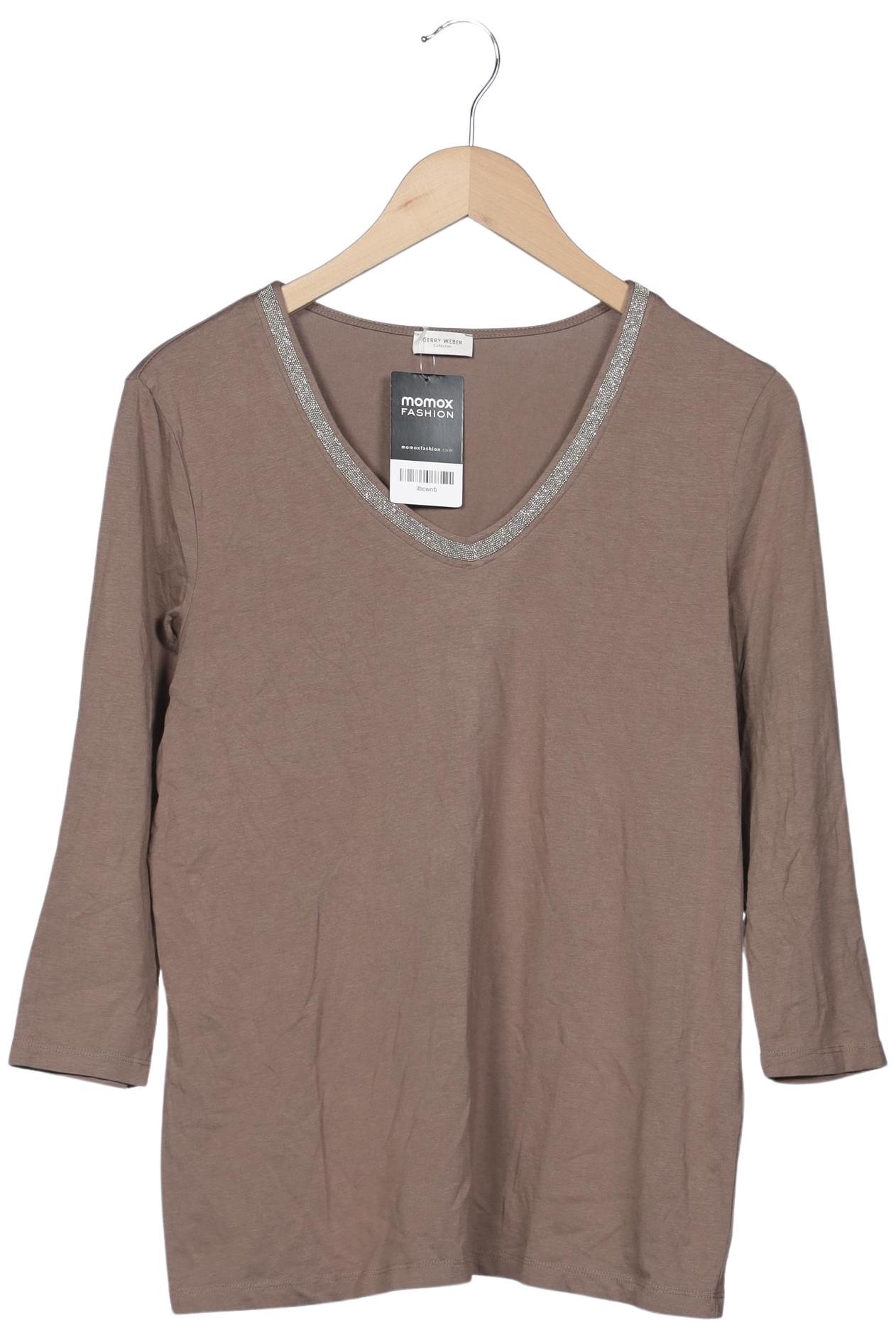 

Gerry Weber Damen T-Shirt, braun, Gr. 42