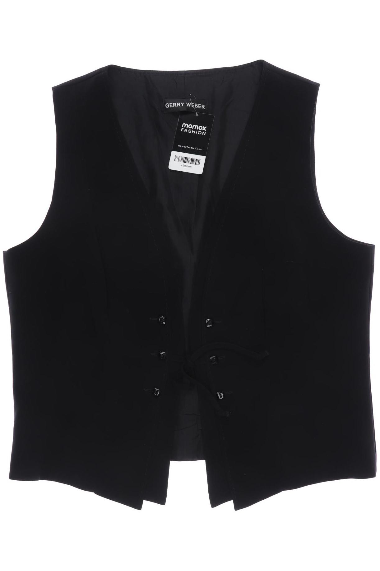 

Gerry Weber Damen Weste, schwarz, Gr. 44