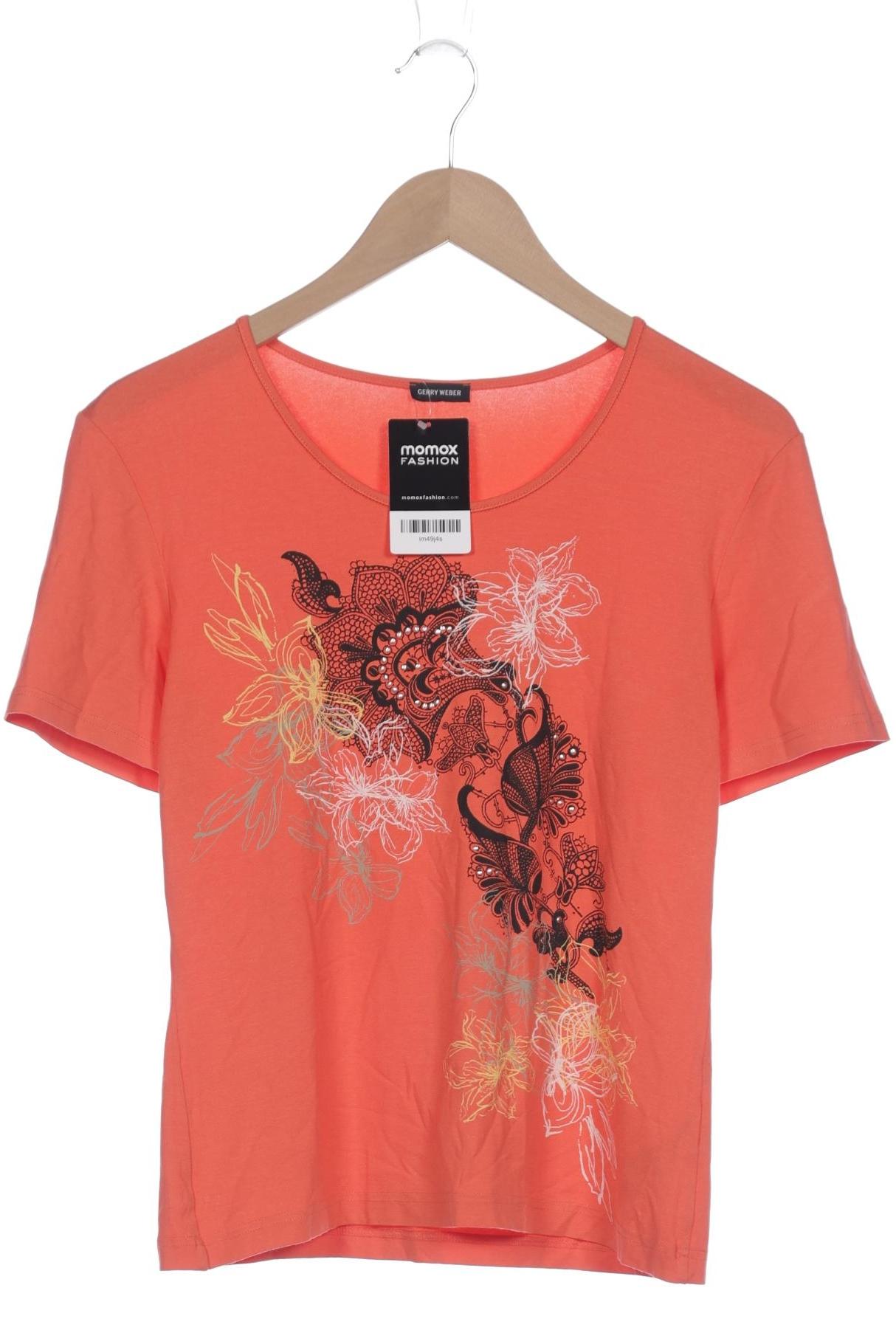 

Gerry Weber Damen T-Shirt, orange, Gr. 38