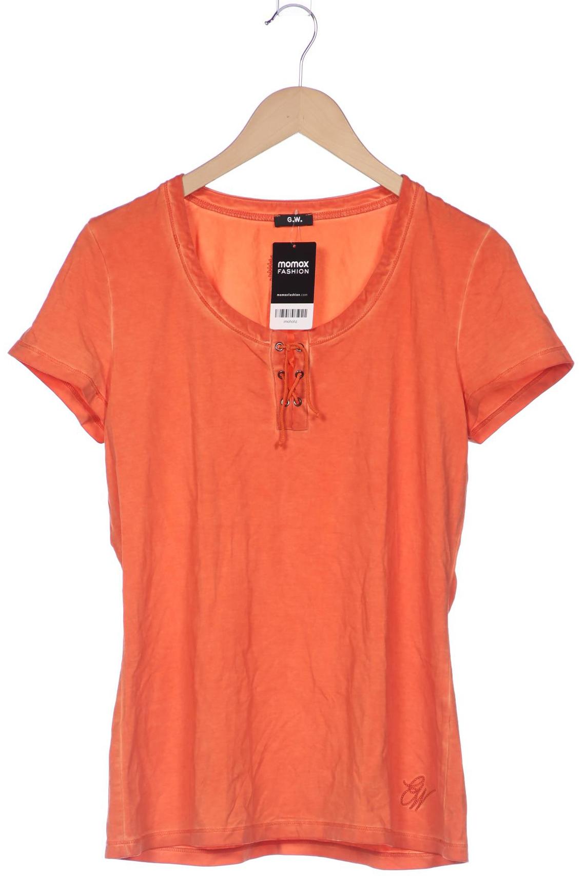 

Gerry Weber Damen T-Shirt, orange, Gr. 38