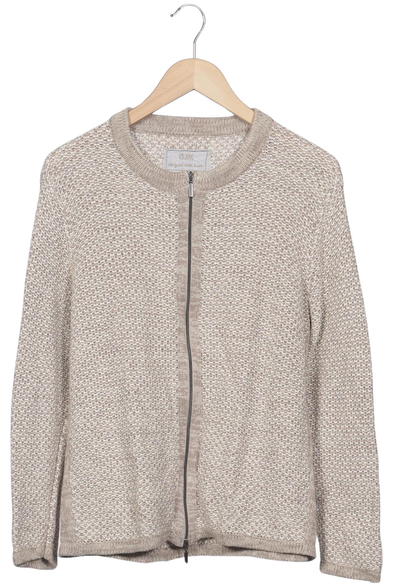 

Gerry Weber Damen Strickjacke, beige, Gr. 46