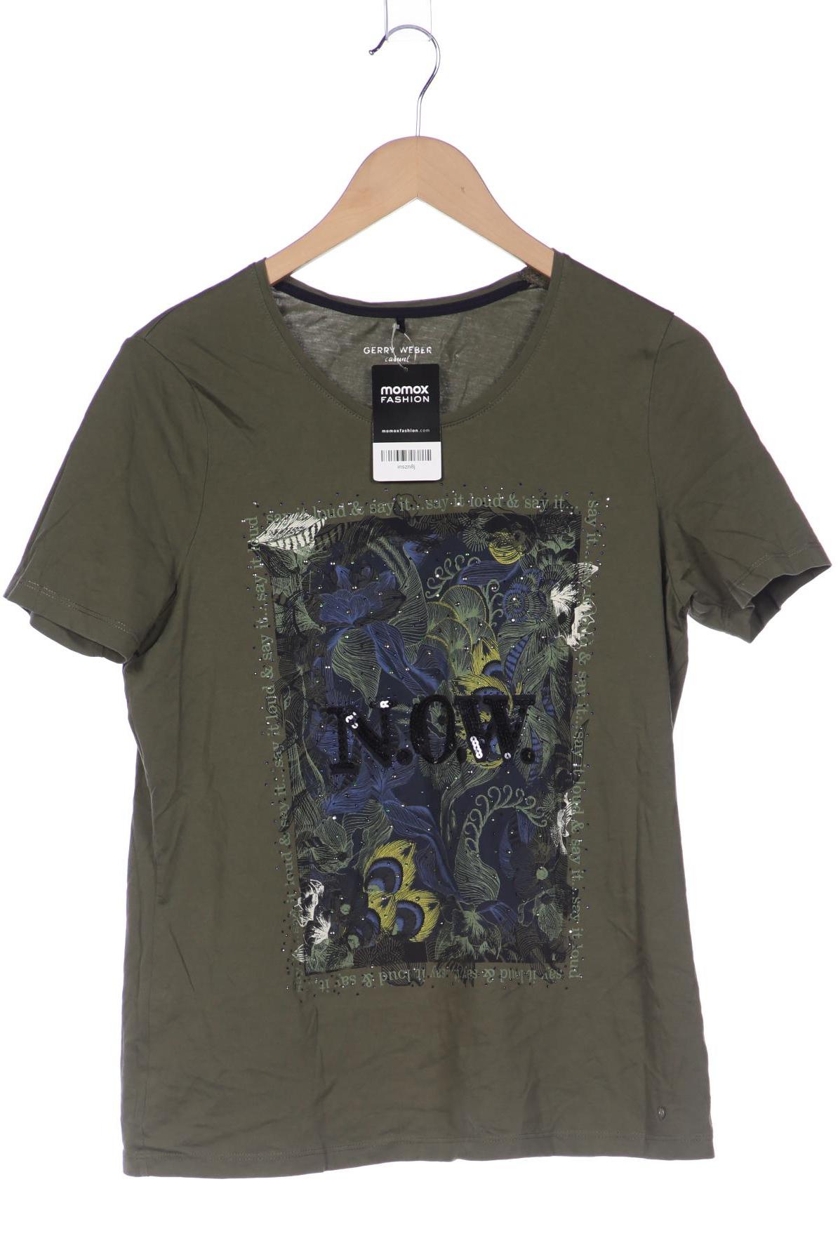 

Gerry Weber Damen T-Shirt, grün, Gr. 42