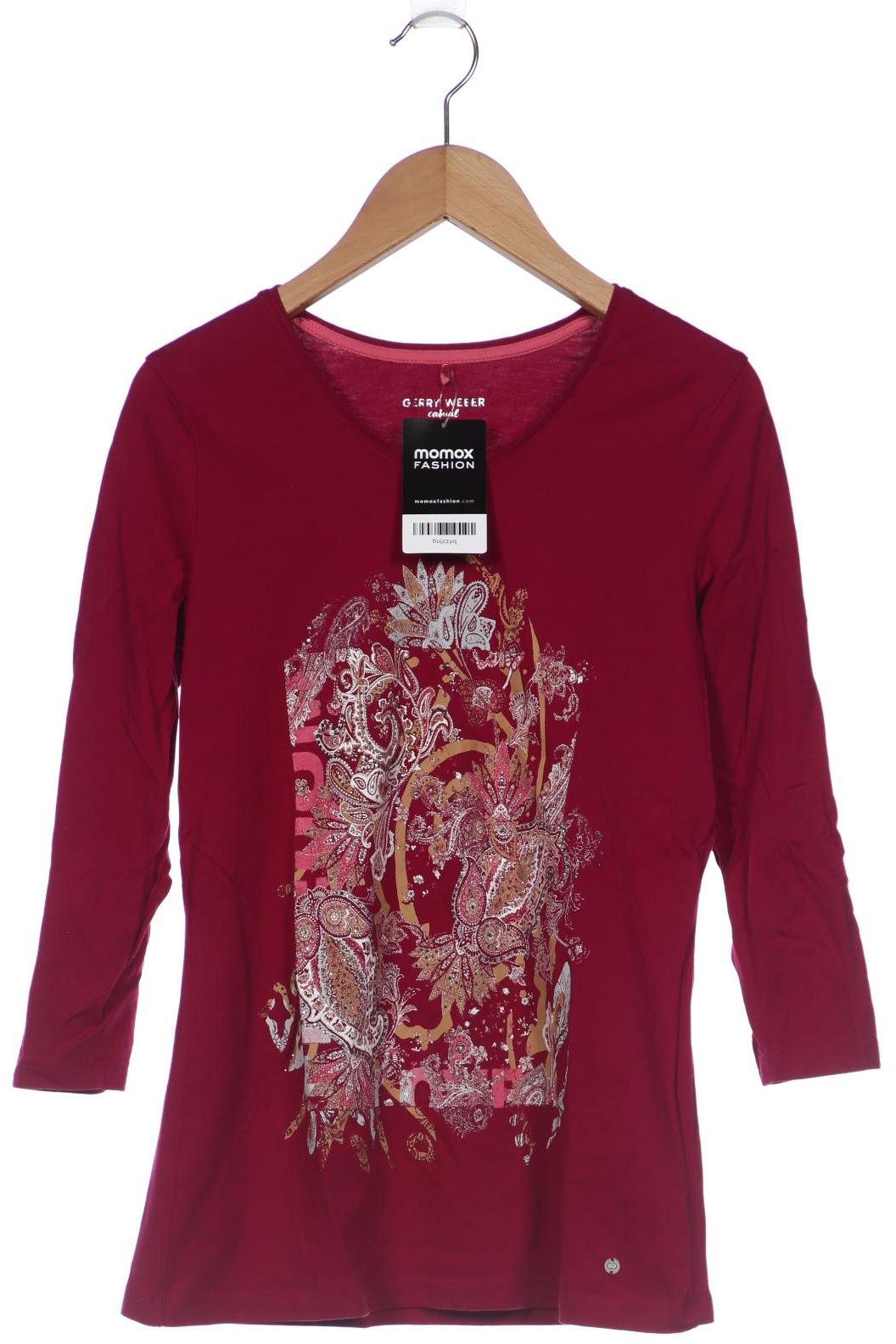 

Gerry Weber Damen Langarmshirt, bordeaux, Gr. 36