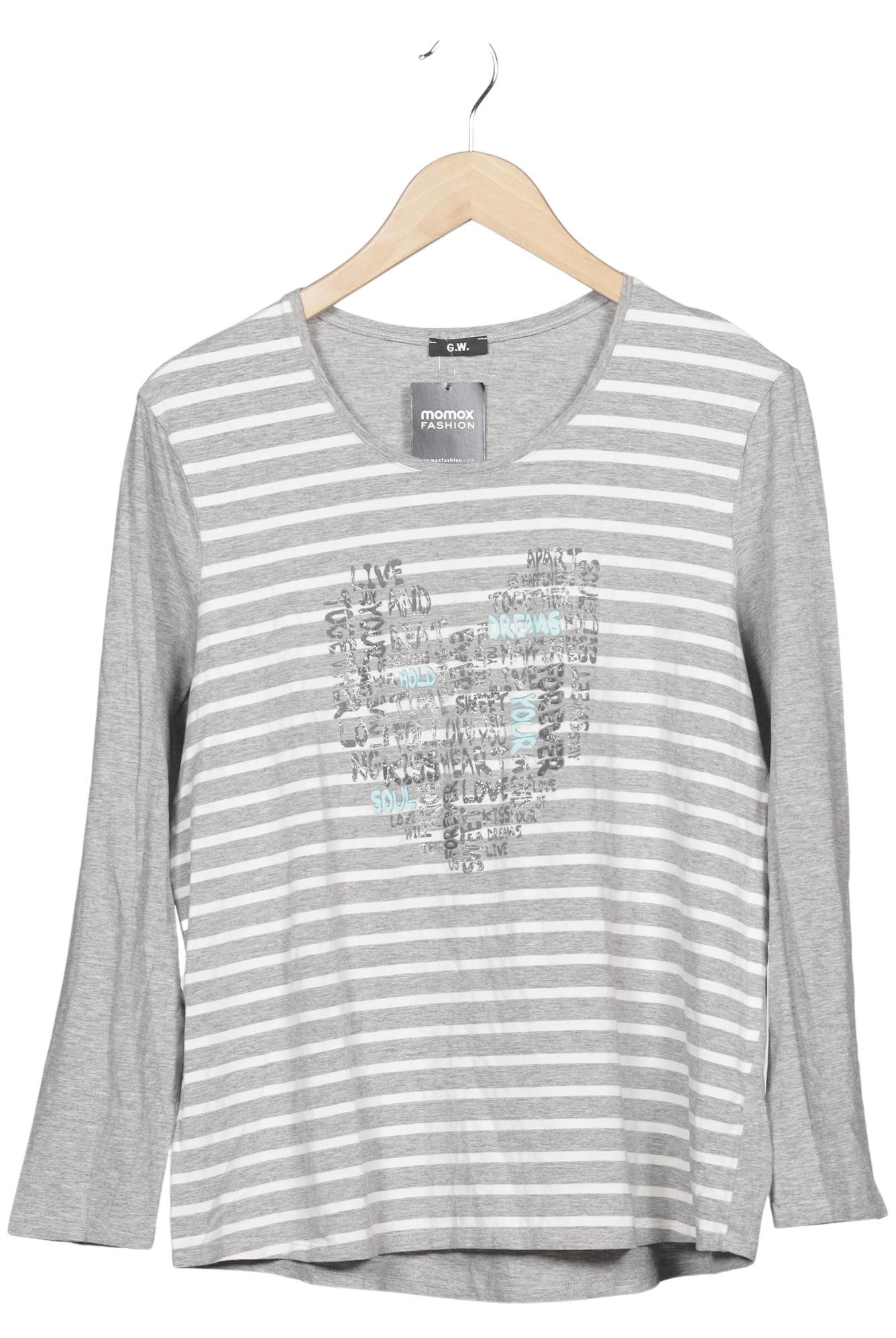 

Gerry Weber Damen Langarmshirt, grau, Gr. 42