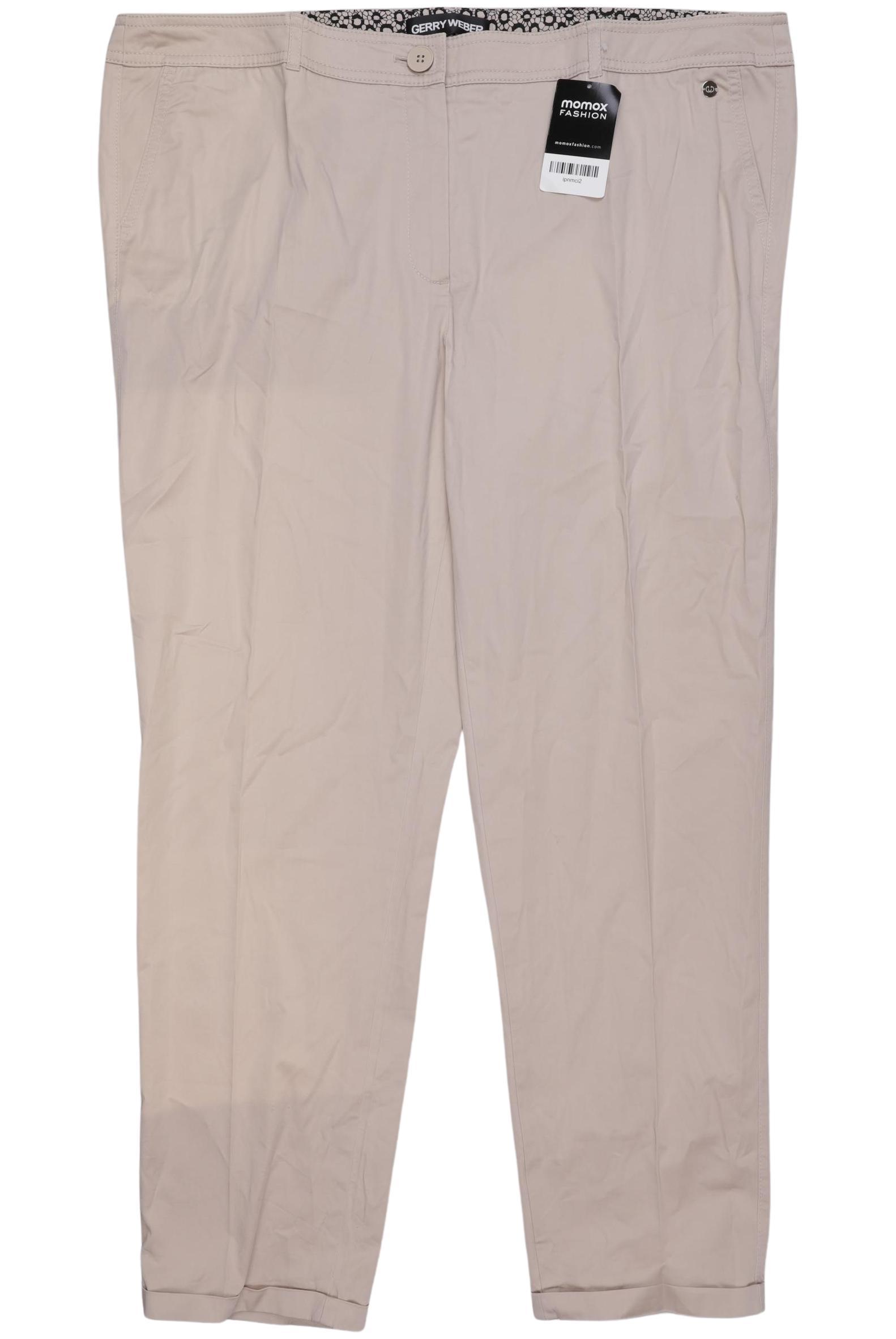 

Gerry Weber Damen Stoffhose, beige, Gr. 48