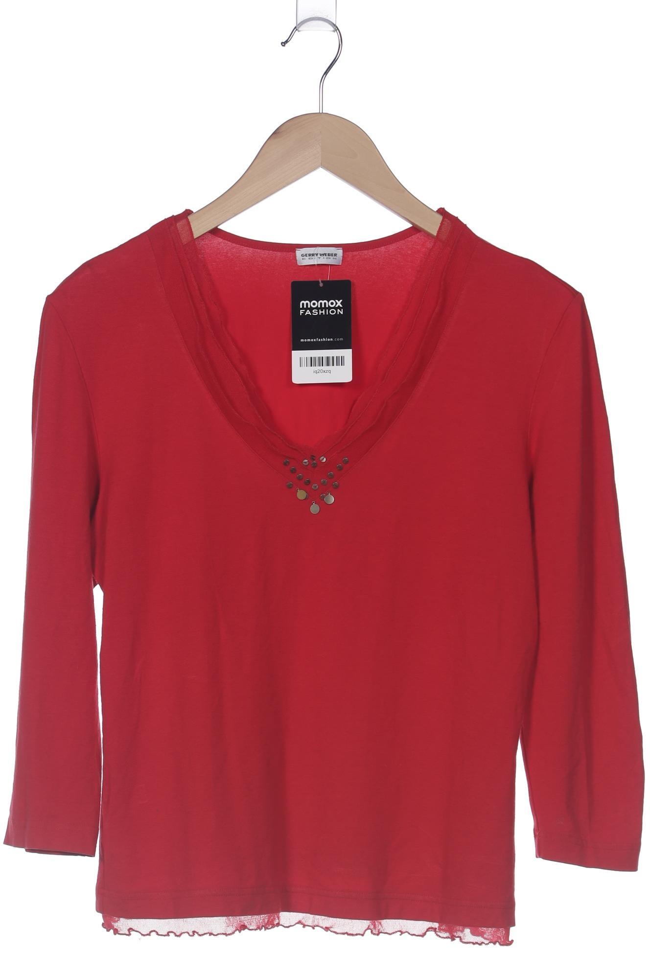 

Gerry Weber Damen Langarmshirt, rot, Gr. 38