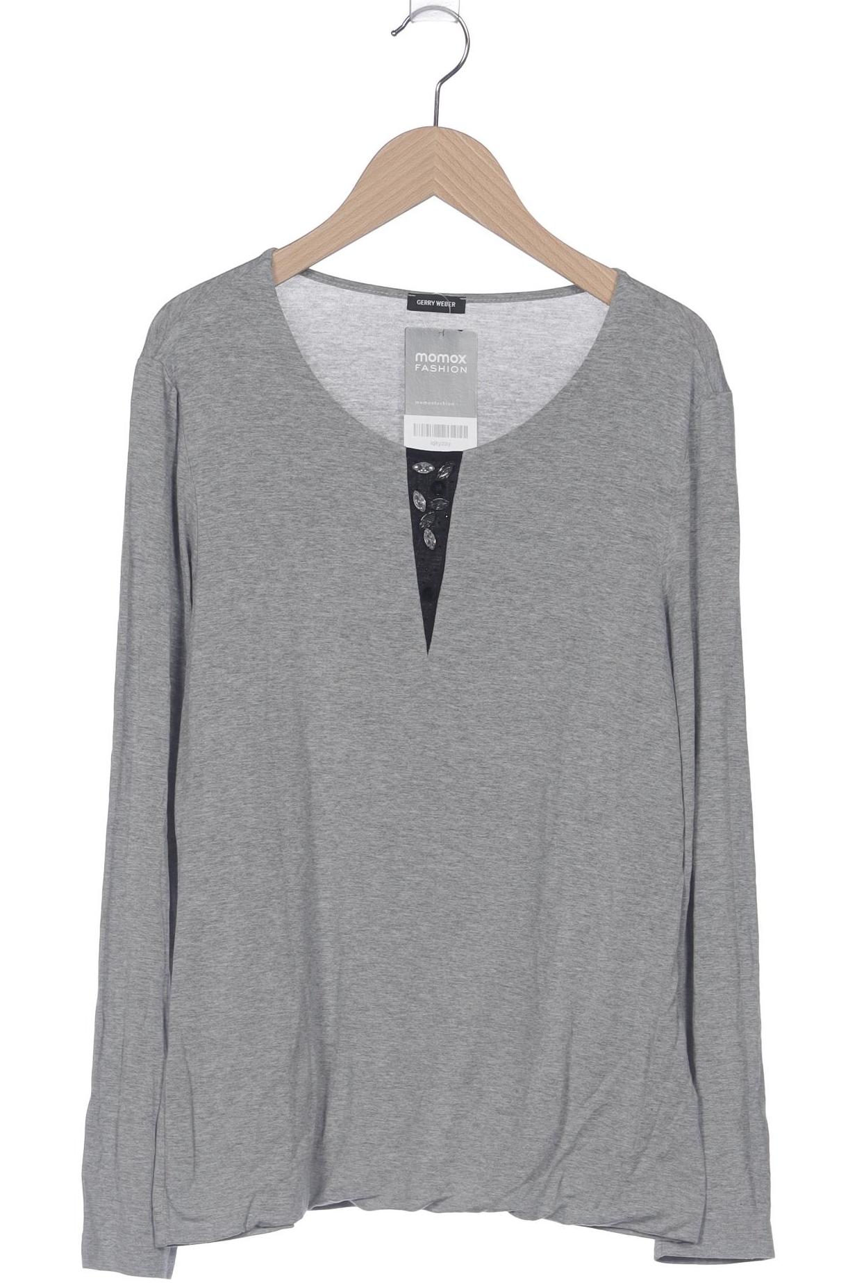 

Gerry Weber Damen Langarmshirt, grau, Gr. 38
