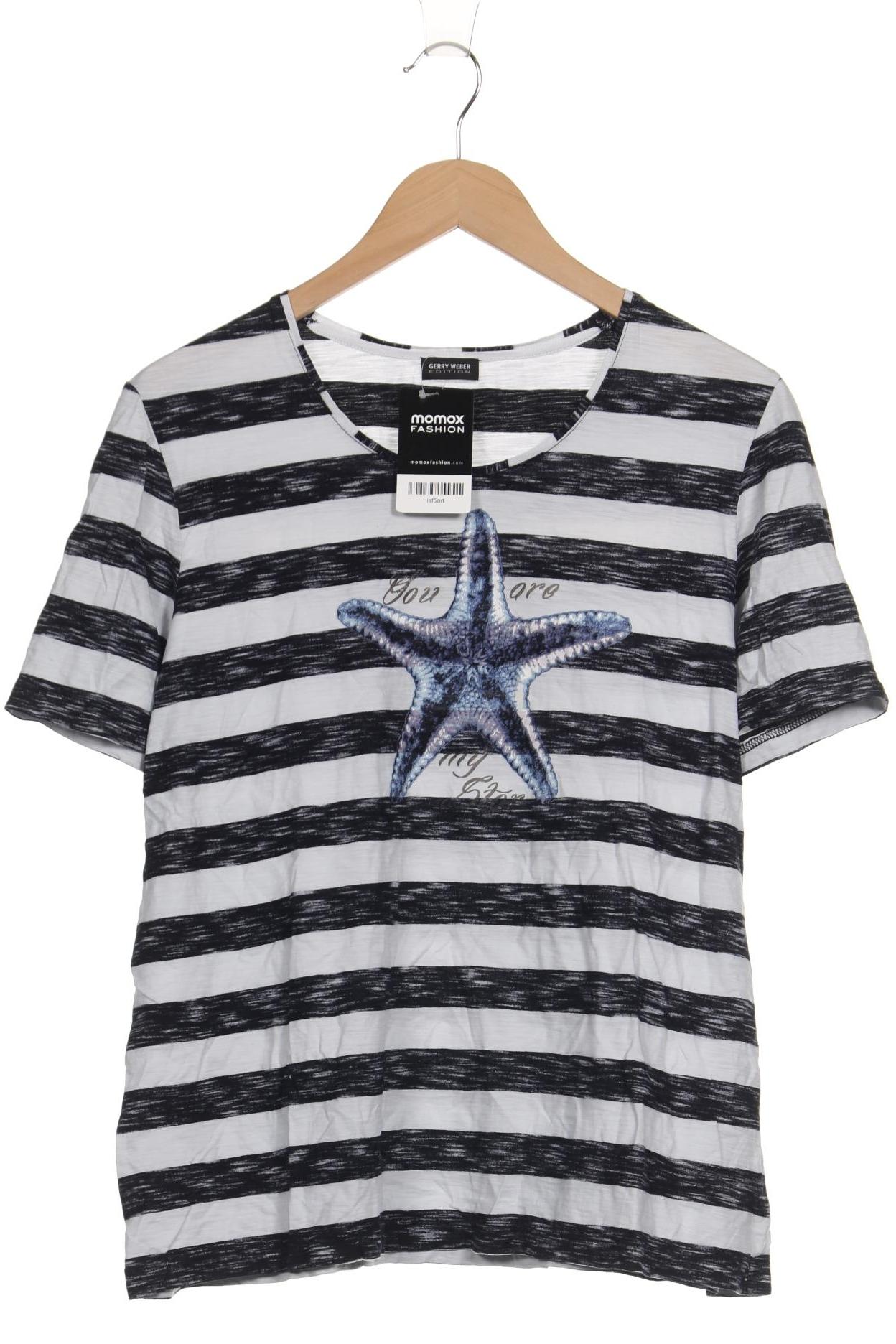 

Gerry Weber Damen T-Shirt, marineblau, Gr. 46
