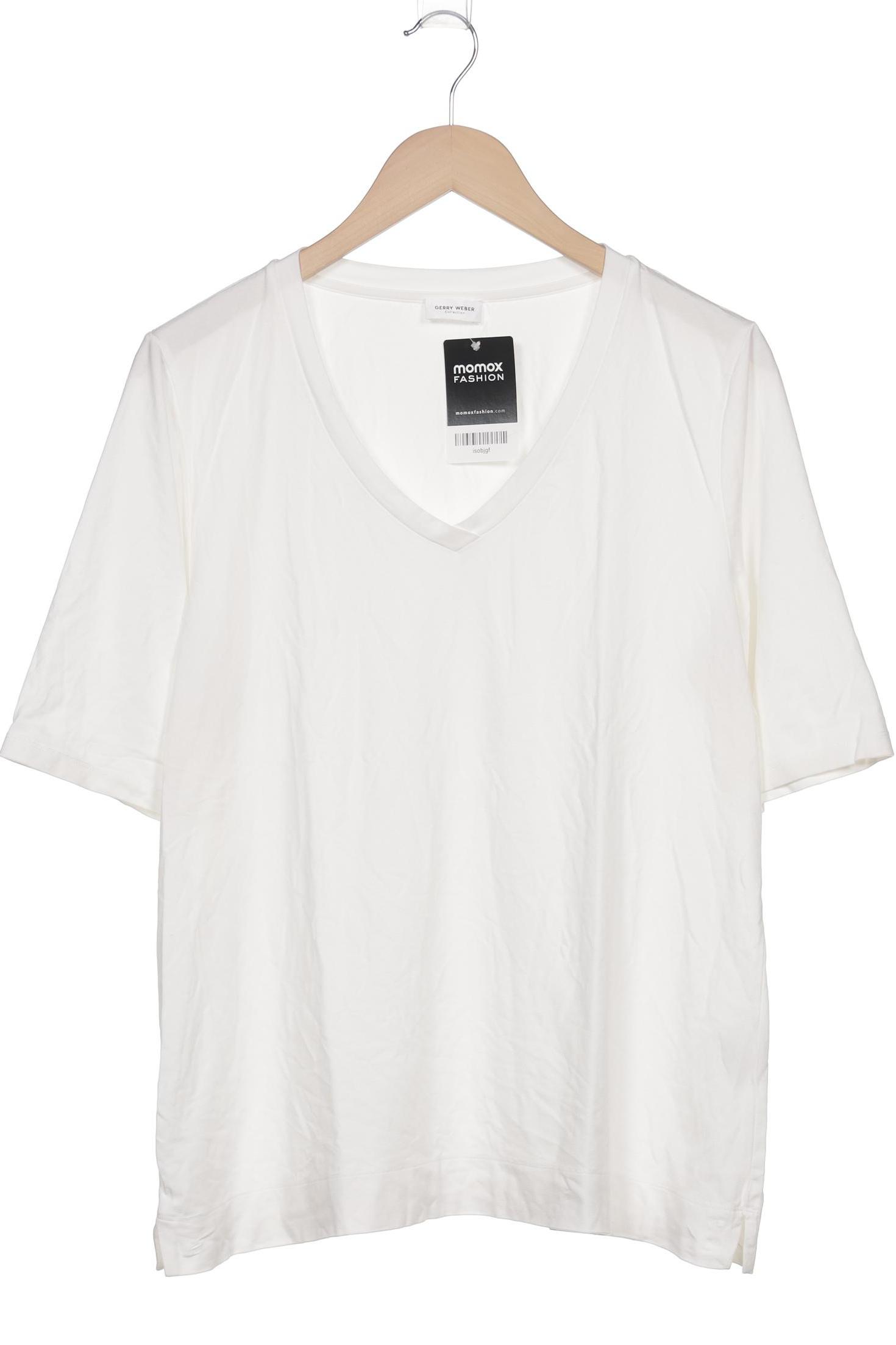 

Gerry Weber Damen T-Shirt, weiß, Gr. 44