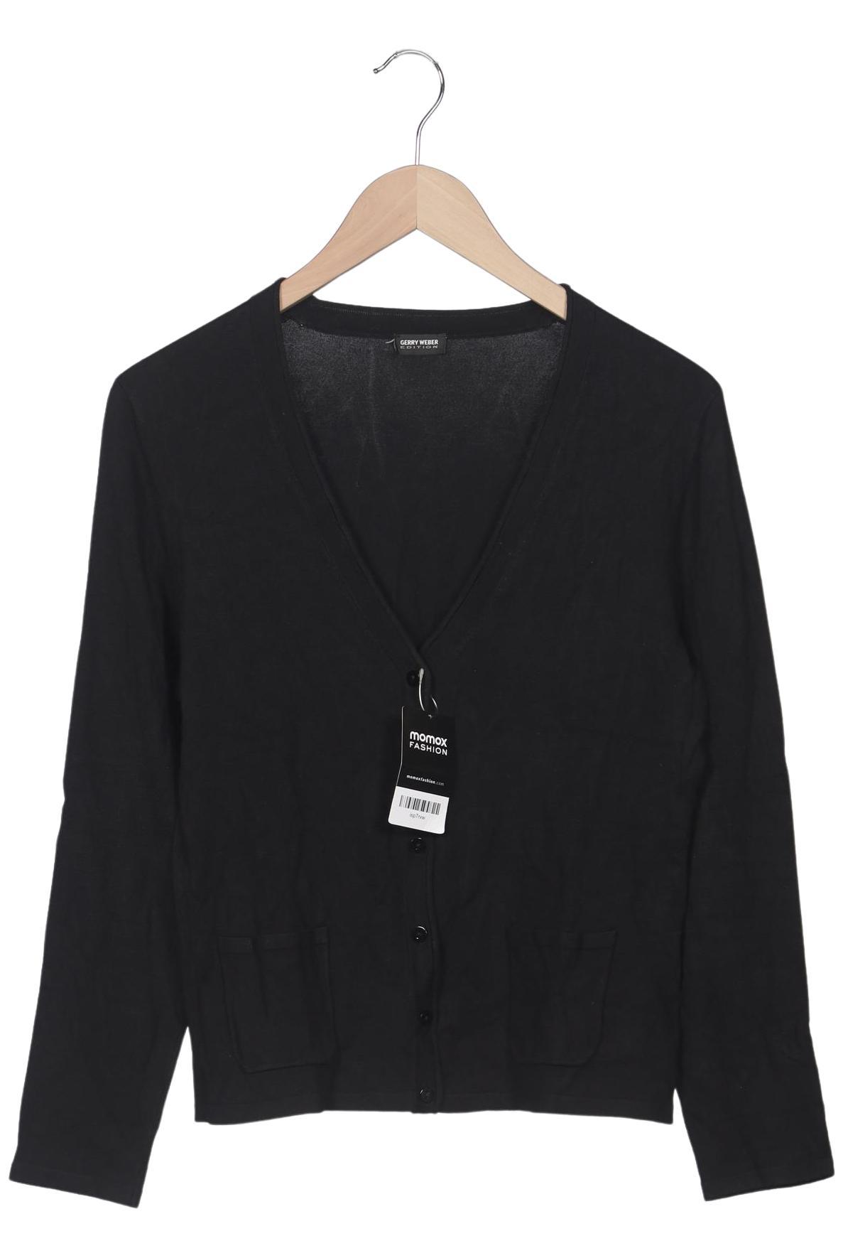 

Gerry Weber Damen Strickjacke, schwarz, Gr. 38