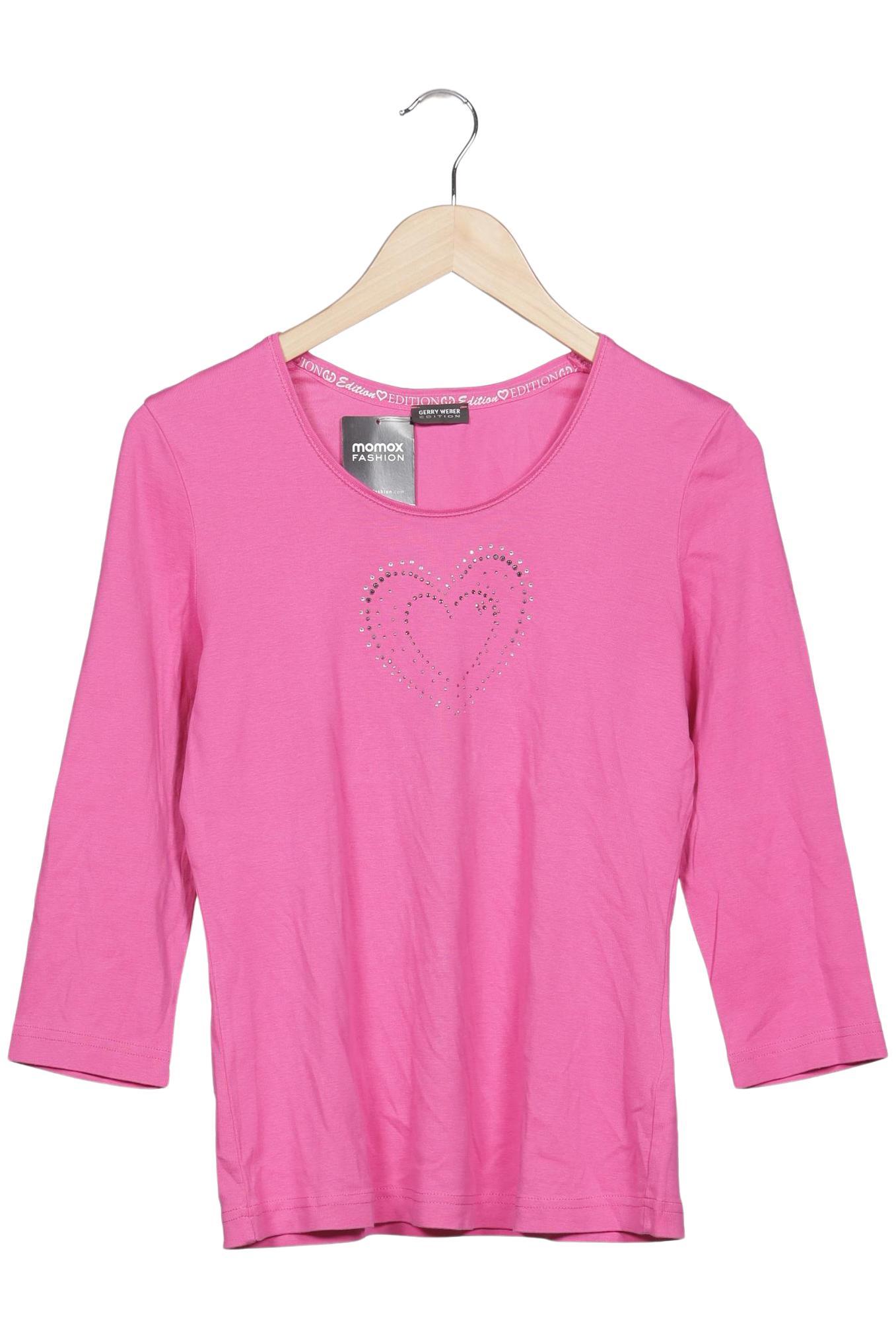 

Gerry Weber Damen Langarmshirt, pink, Gr. 40