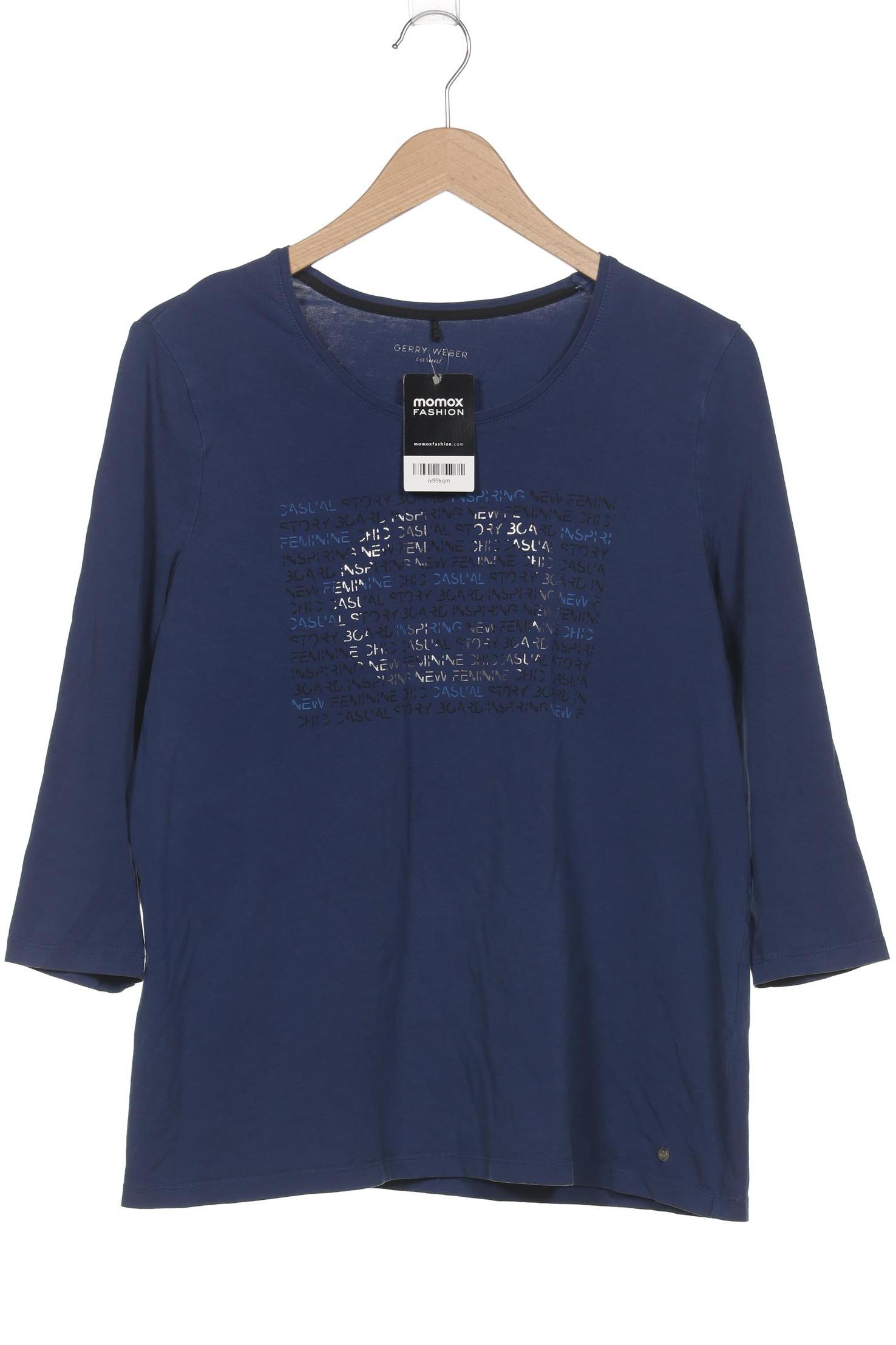 

Gerry Weber Damen Langarmshirt, marineblau, Gr. 46