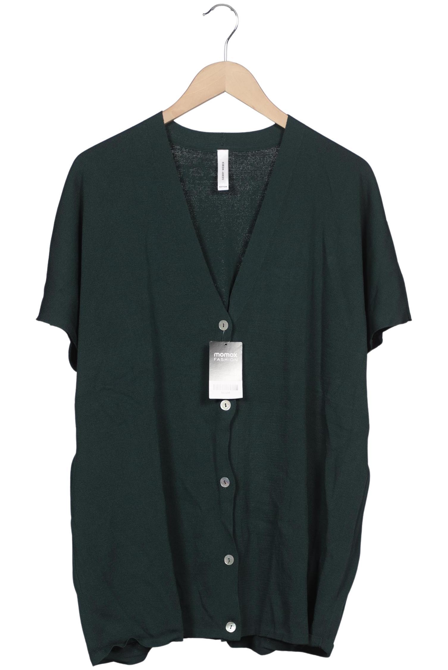 

Gerry Weber Damen Strickjacke, grün, Gr. 48