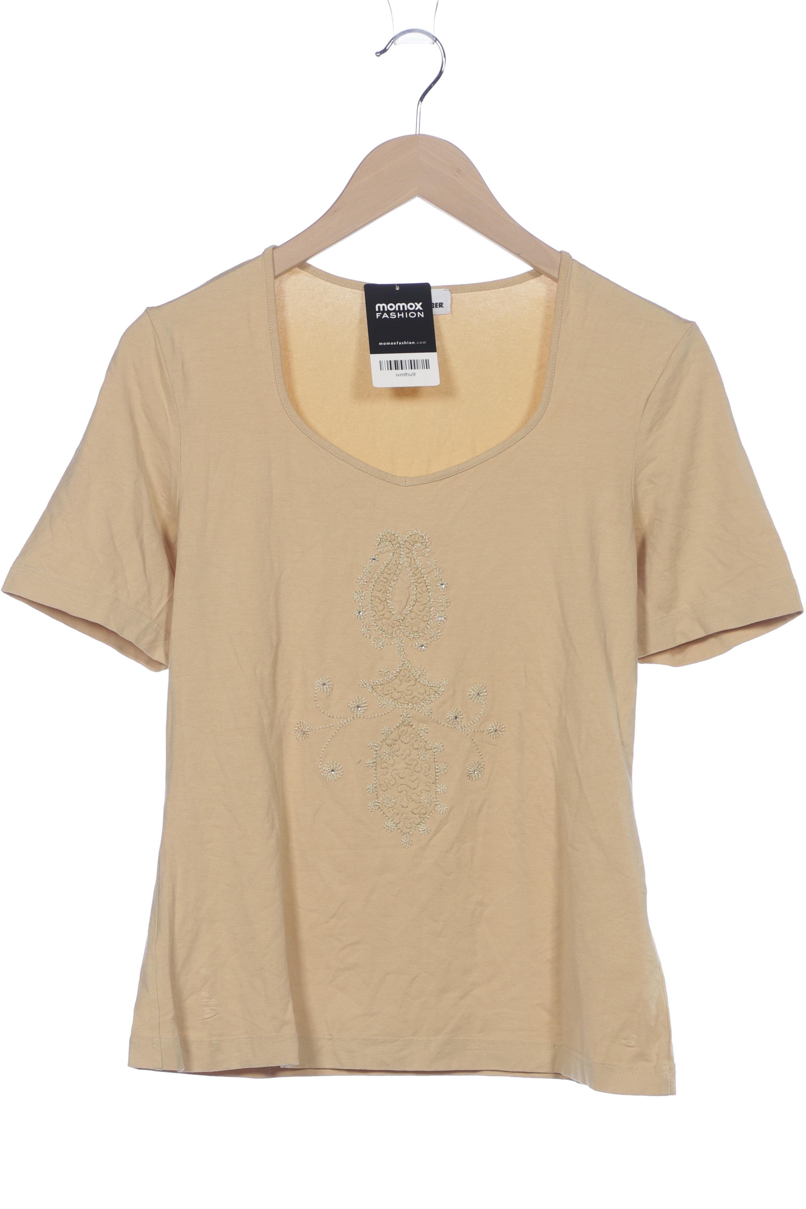 

Gerry Weber Damen T-Shirt, beige, Gr. 40