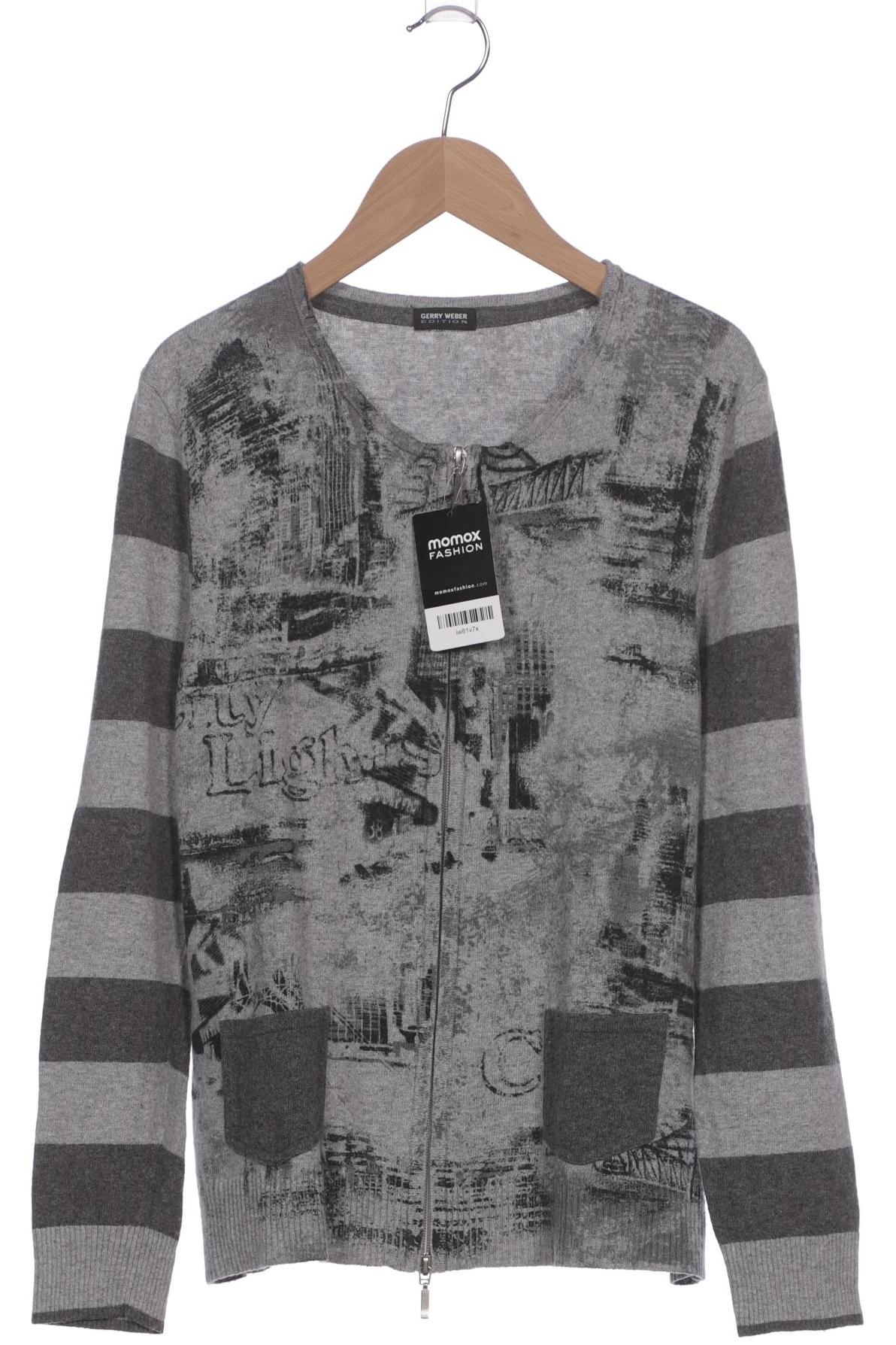 

Gerry Weber Damen Strickjacke, grau, Gr. 38