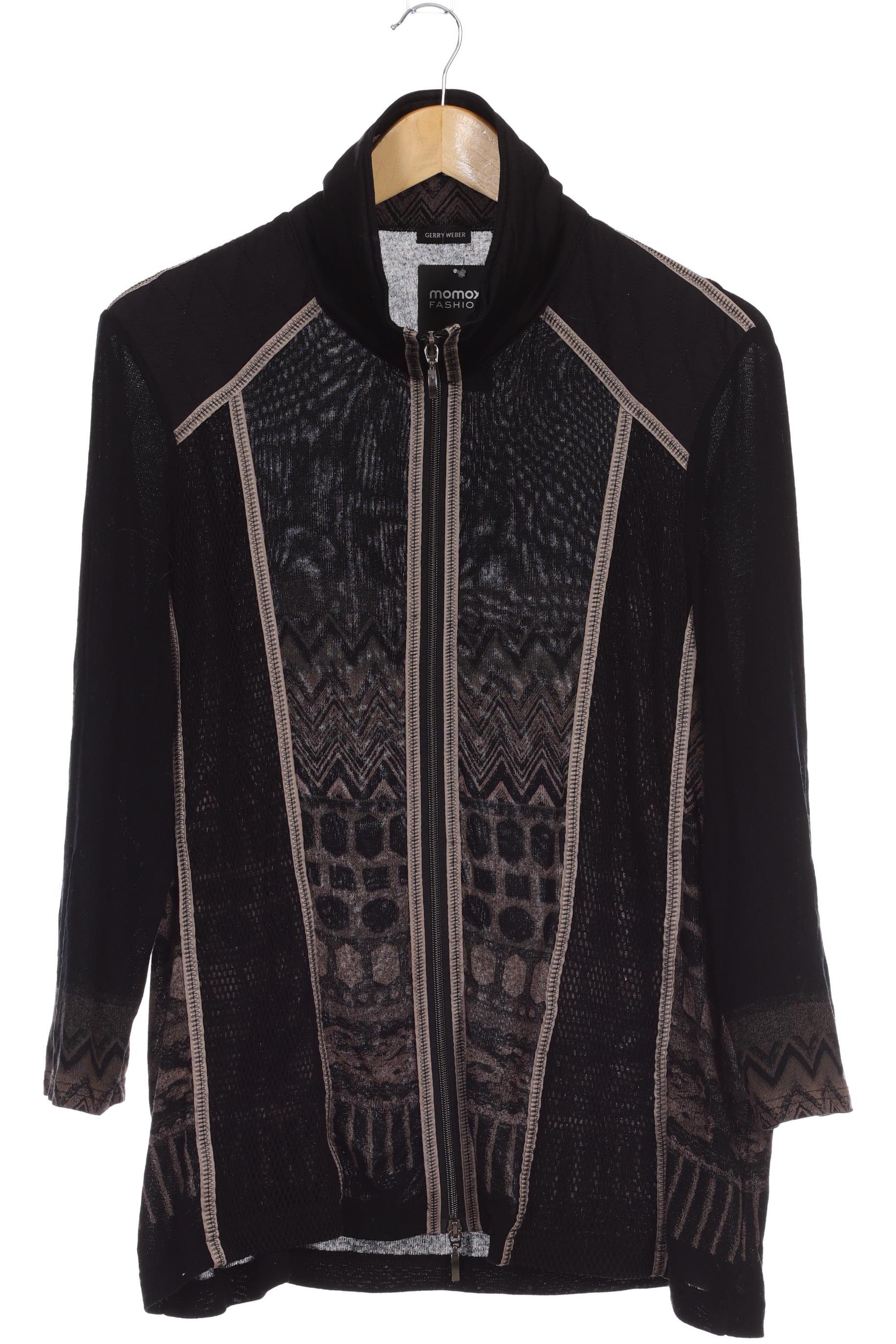 

Gerry Weber Damen Strickjacke, schwarz, Gr. 48