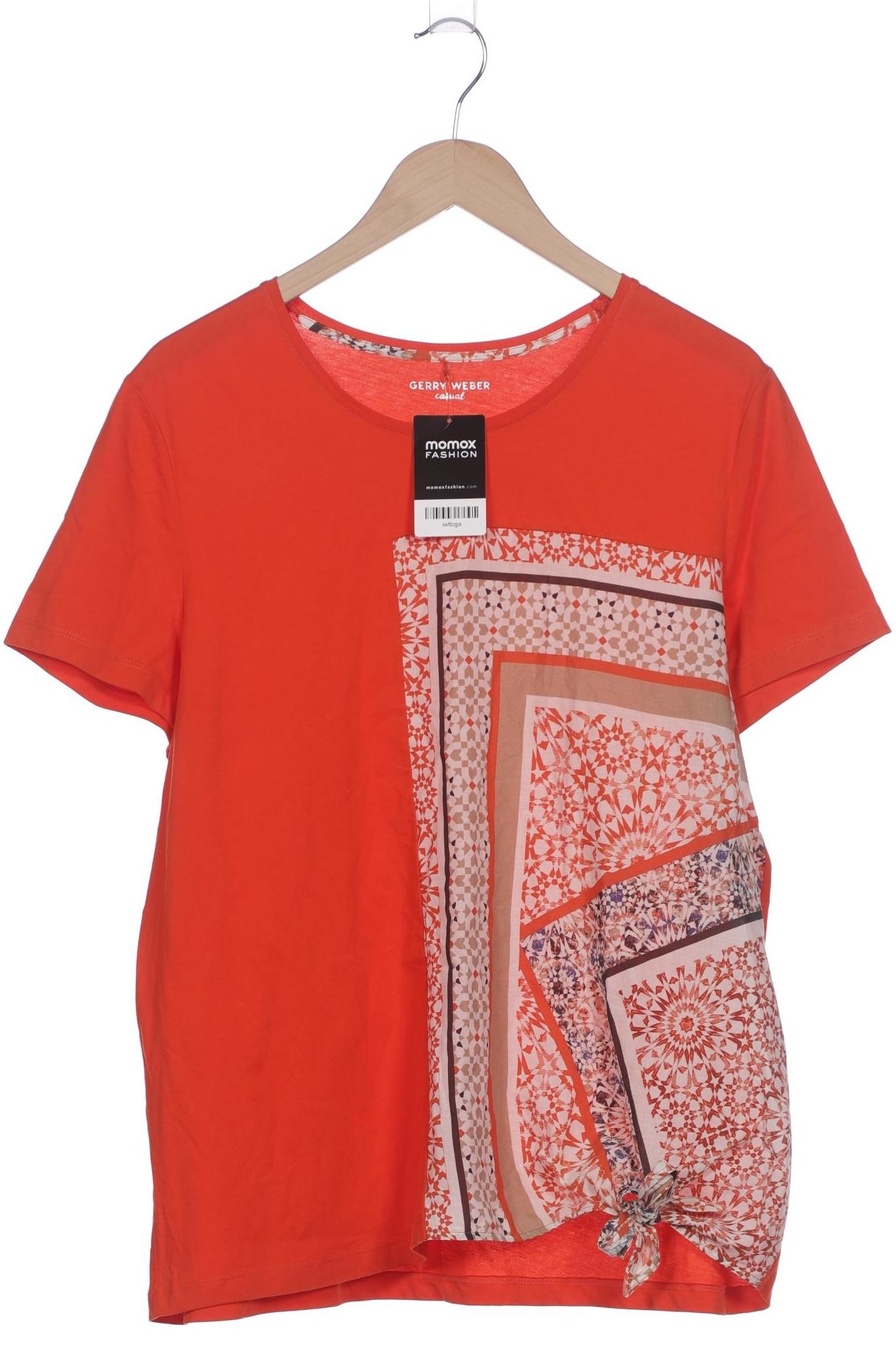 

Gerry Weber Damen T-Shirt, orange, Gr. 46