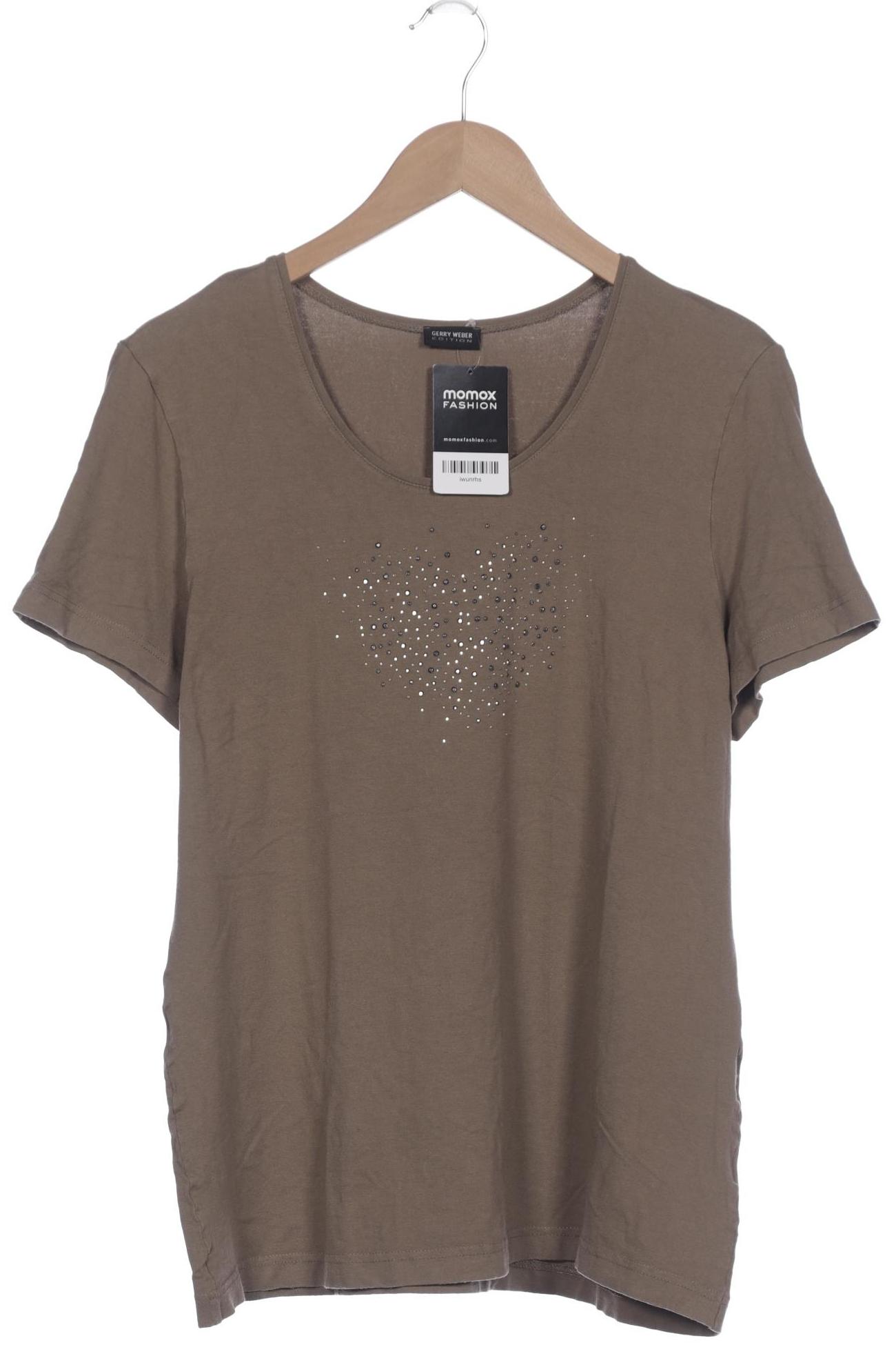 

Gerry Weber Damen T-Shirt, braun, Gr. 44