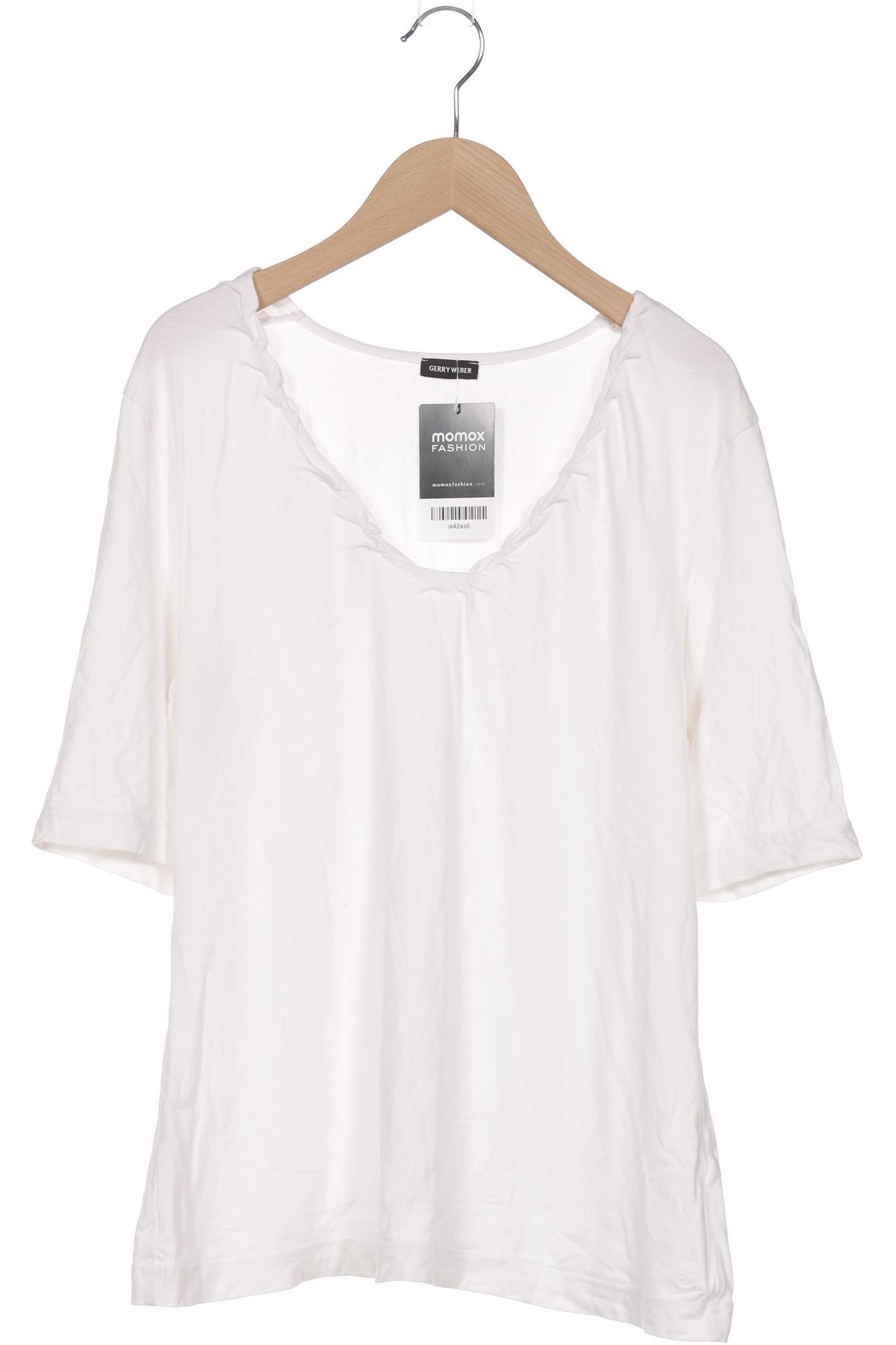

Gerry Weber Damen T-Shirt, weiß, Gr. 44