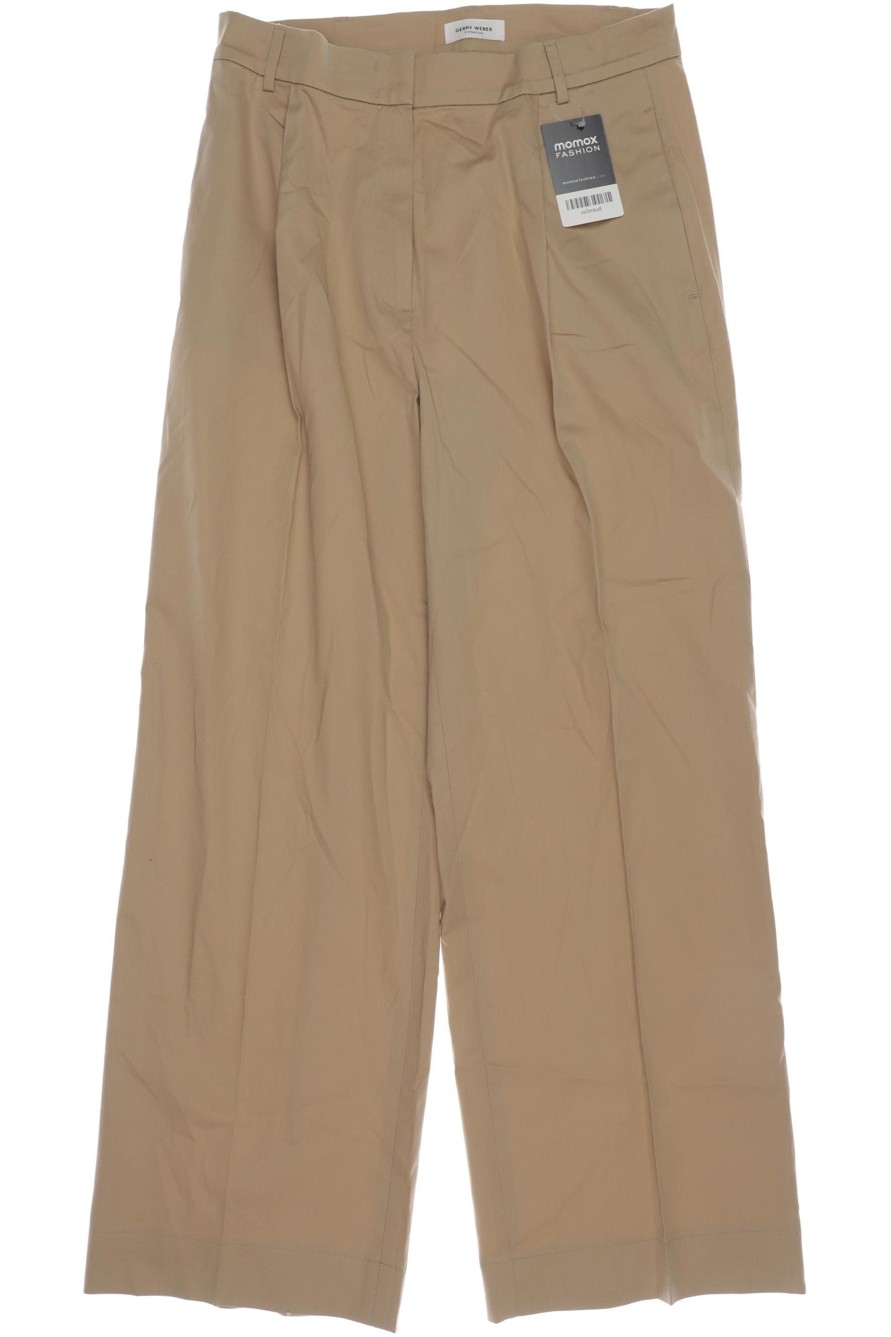 

Gerry Weber Damen Stoffhose, beige, Gr. 36