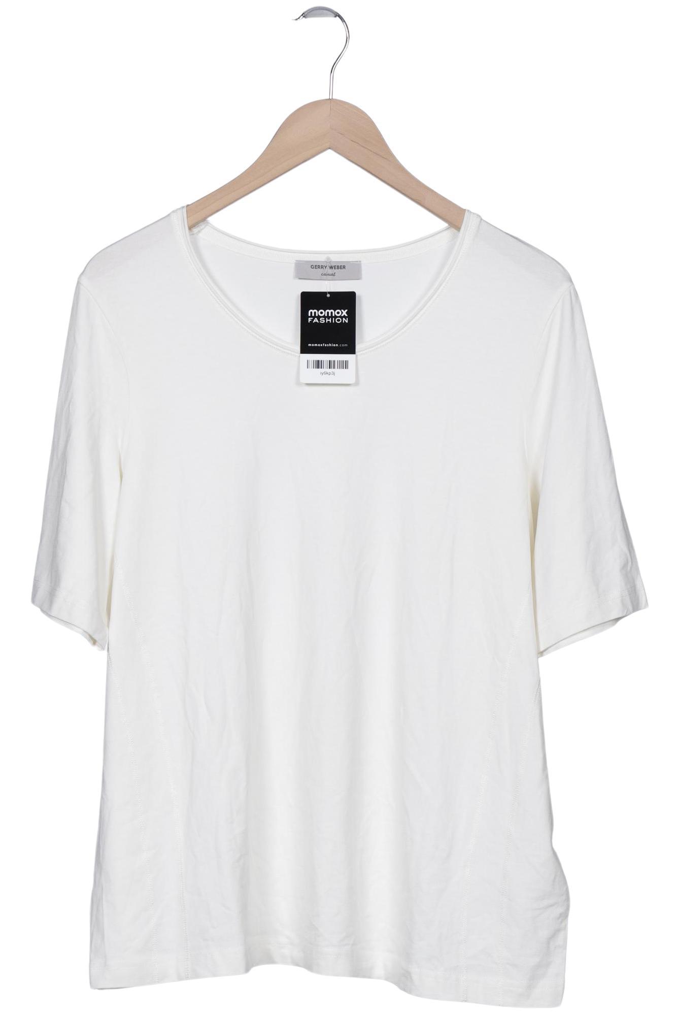 

Gerry Weber Damen T-Shirt, cremeweiß, Gr. 46