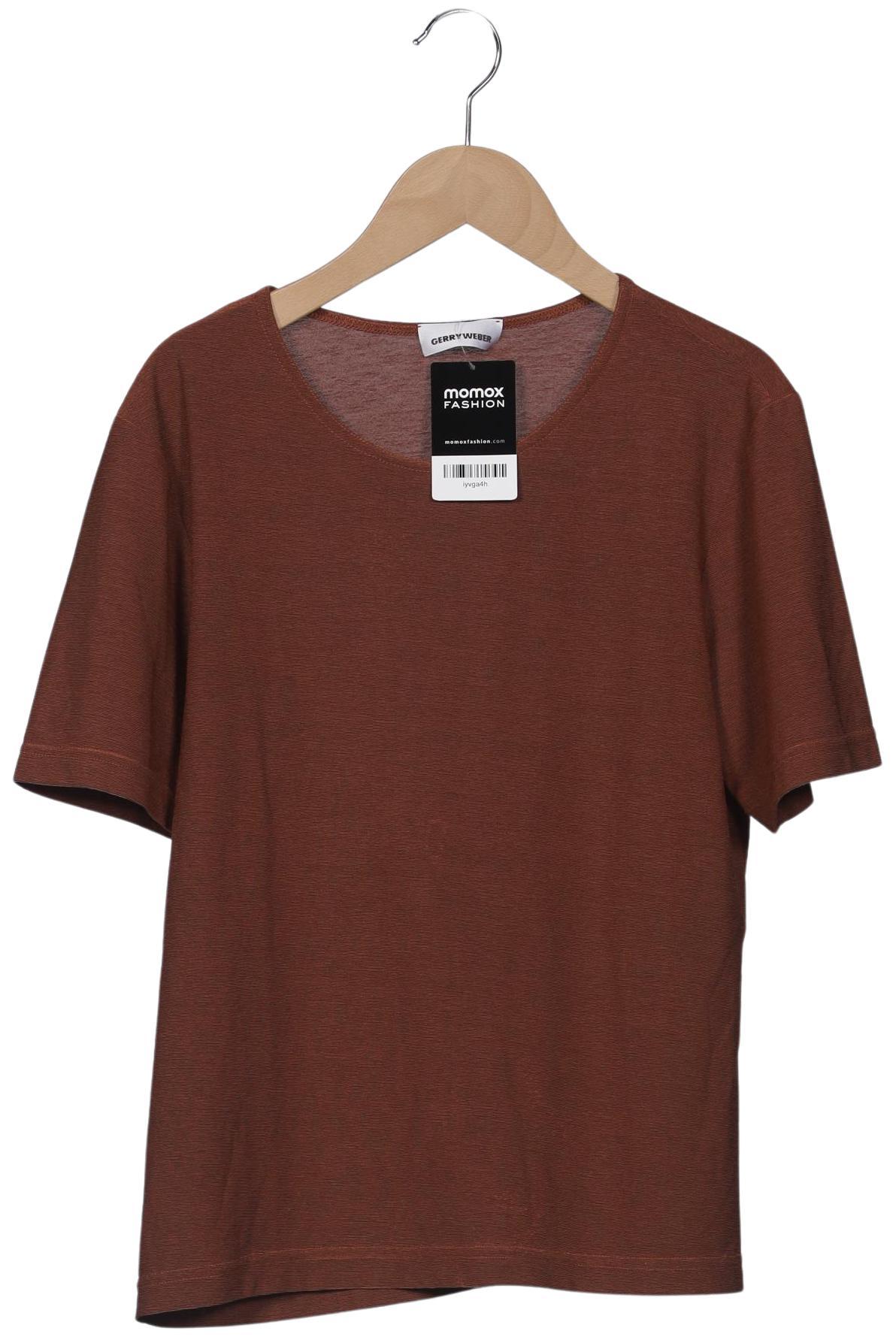 

Gerry Weber Damen T-Shirt, braun, Gr. 38