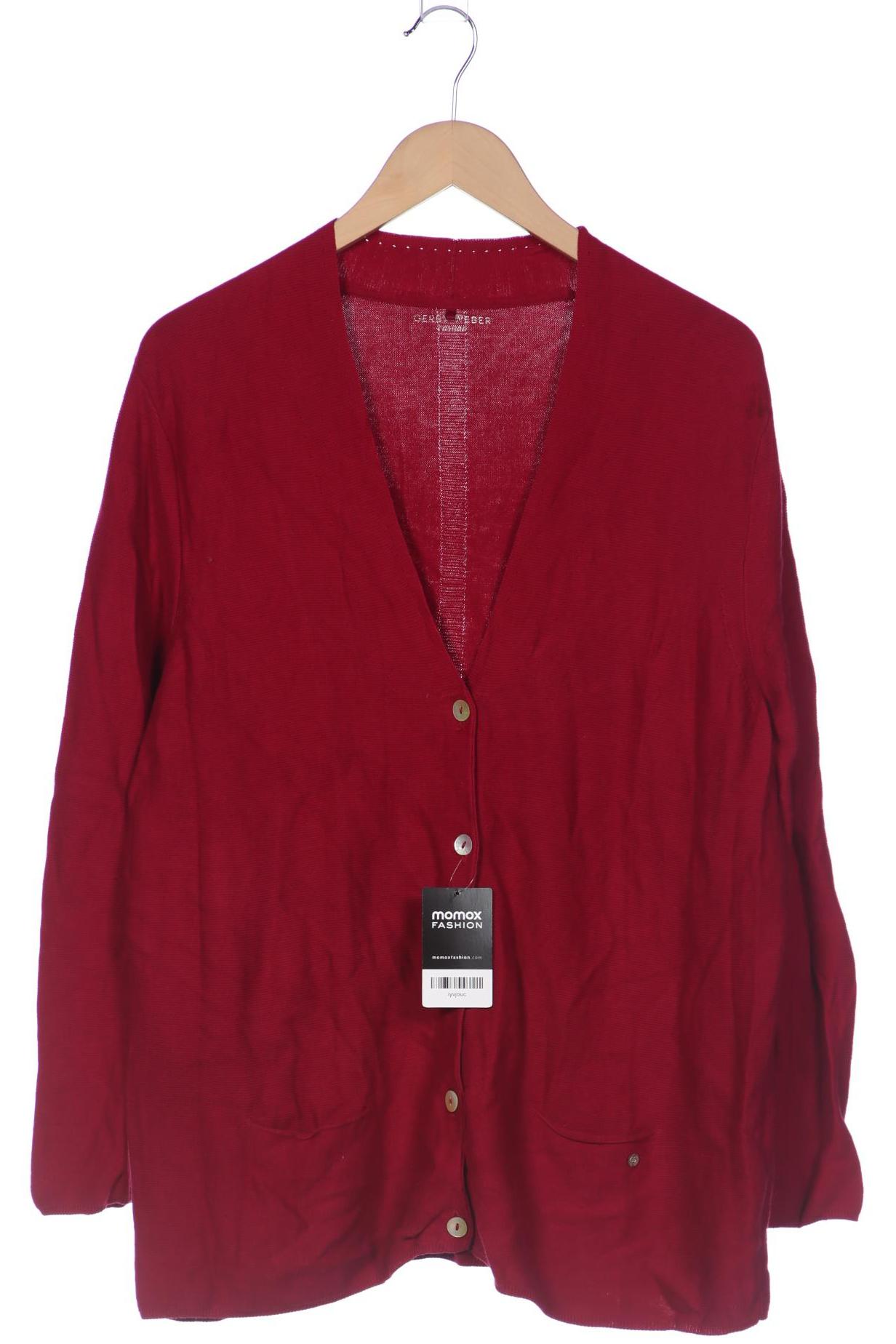 

Gerry Weber Damen Strickjacke, bordeaux, Gr. 48