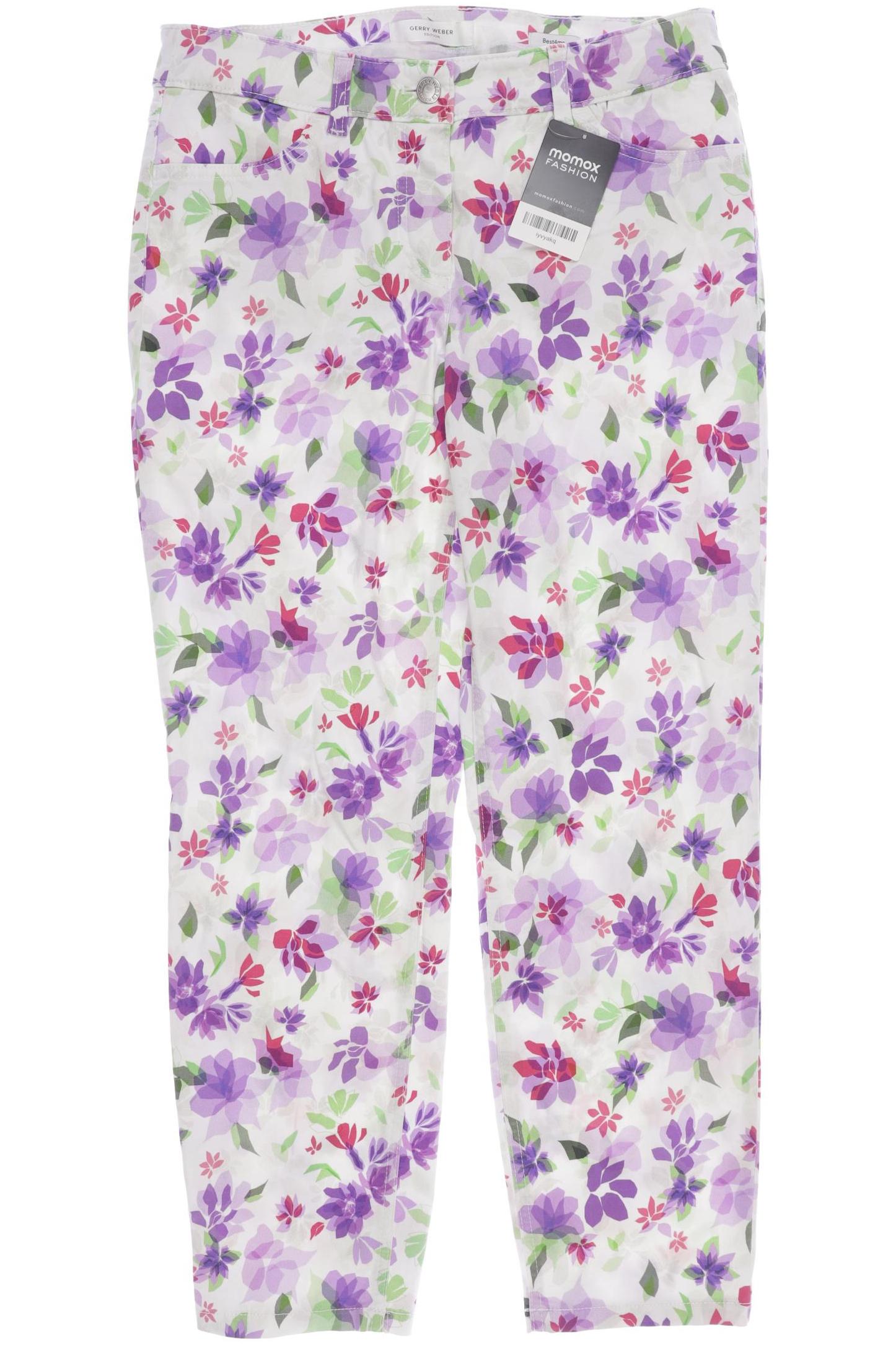 

Gerry Weber Damen Stoffhose, weiß, Gr. 30