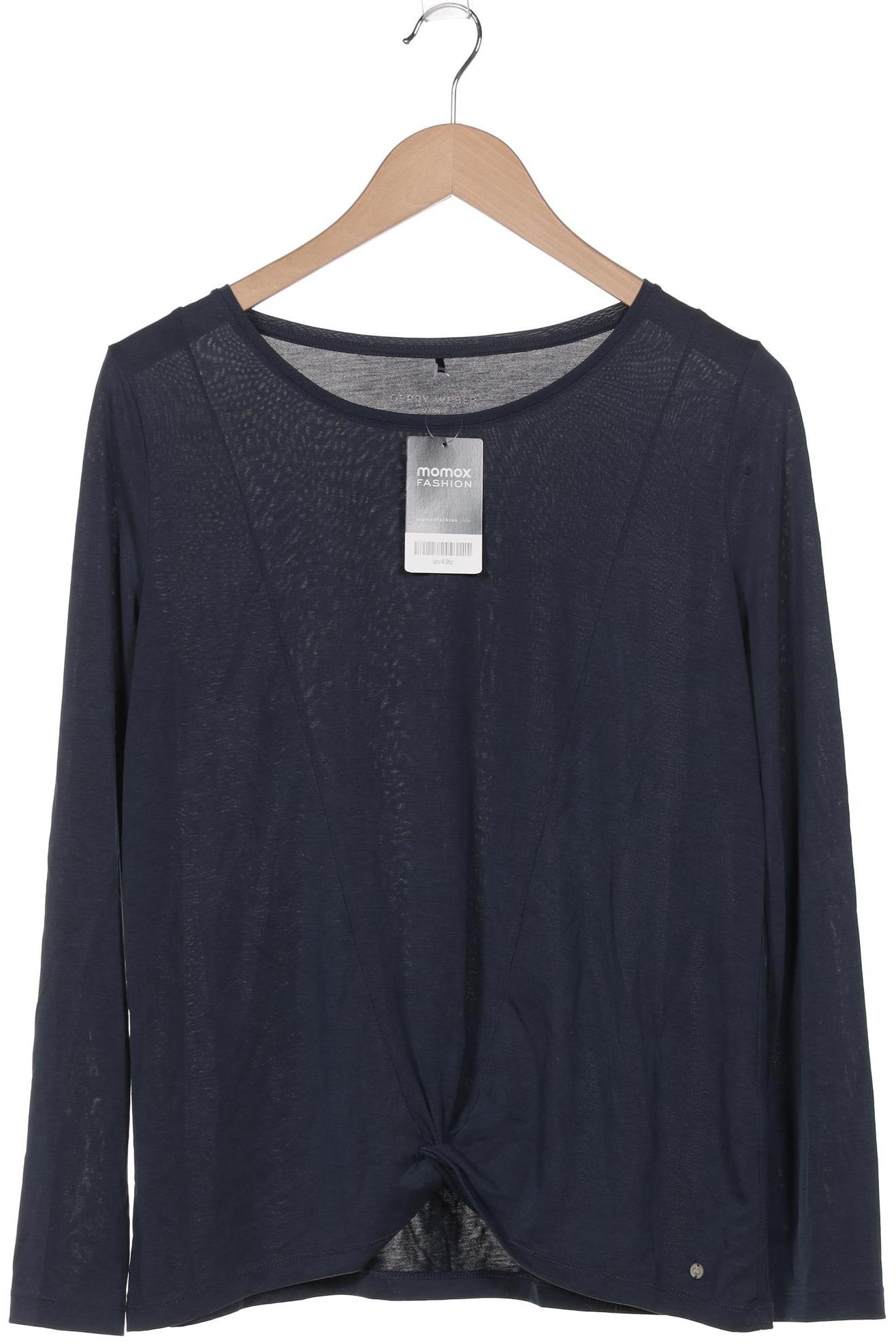 

Gerry Weber Damen Langarmshirt, marineblau, Gr. 38