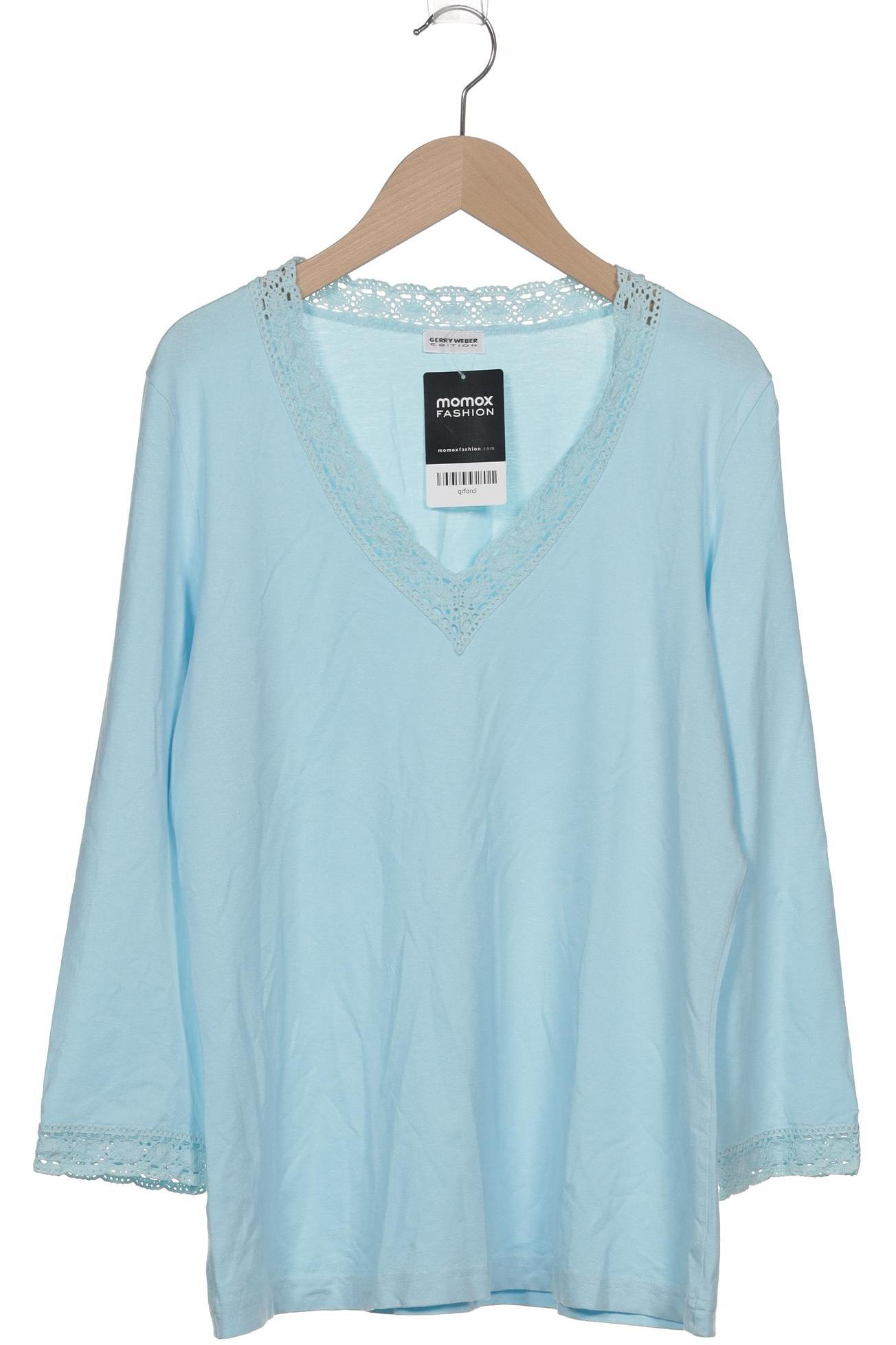 

Gerry Weber Damen Langarmshirt, blau, Gr. 42