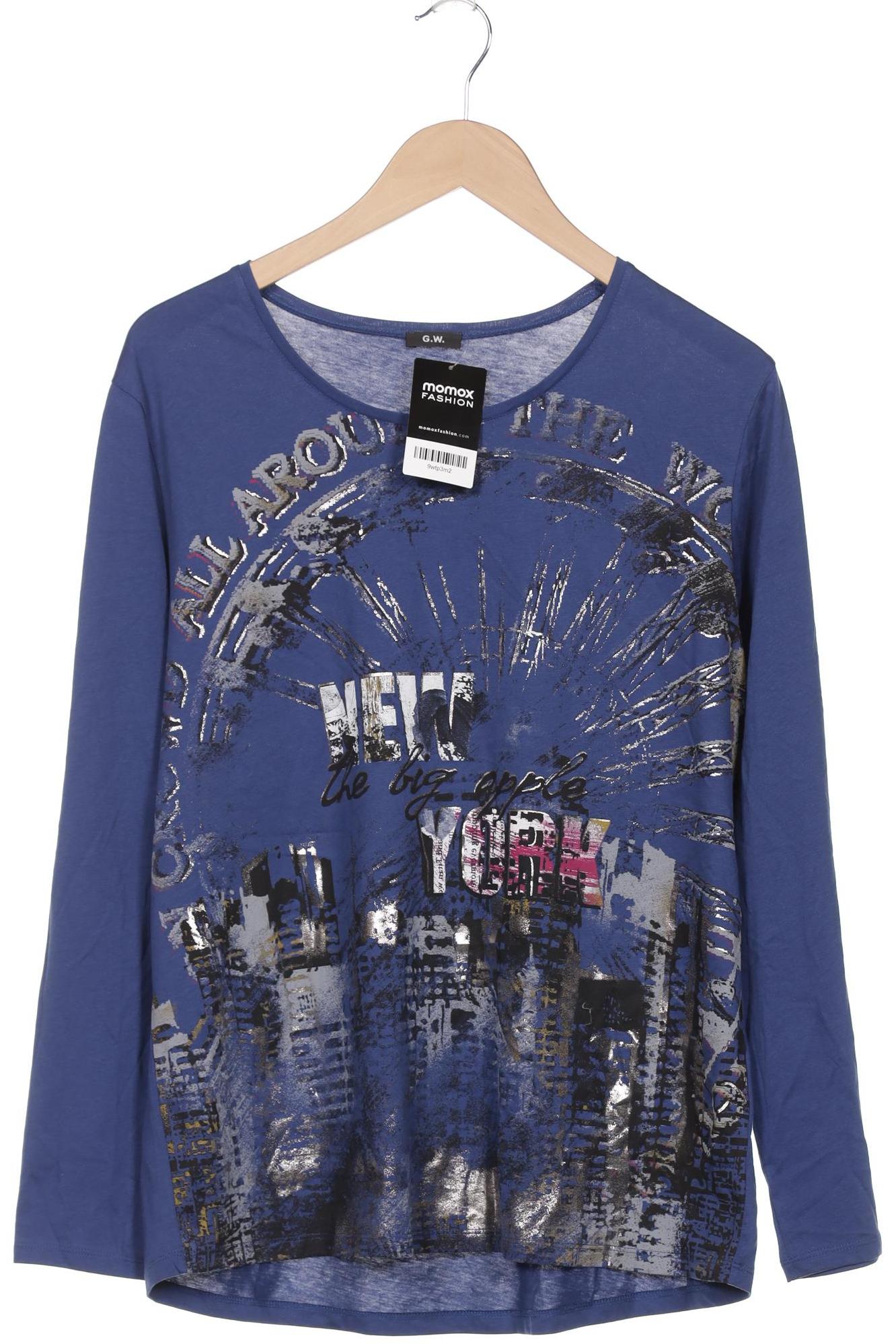 

Gerry Weber Damen Langarmshirt, marineblau, Gr. 44