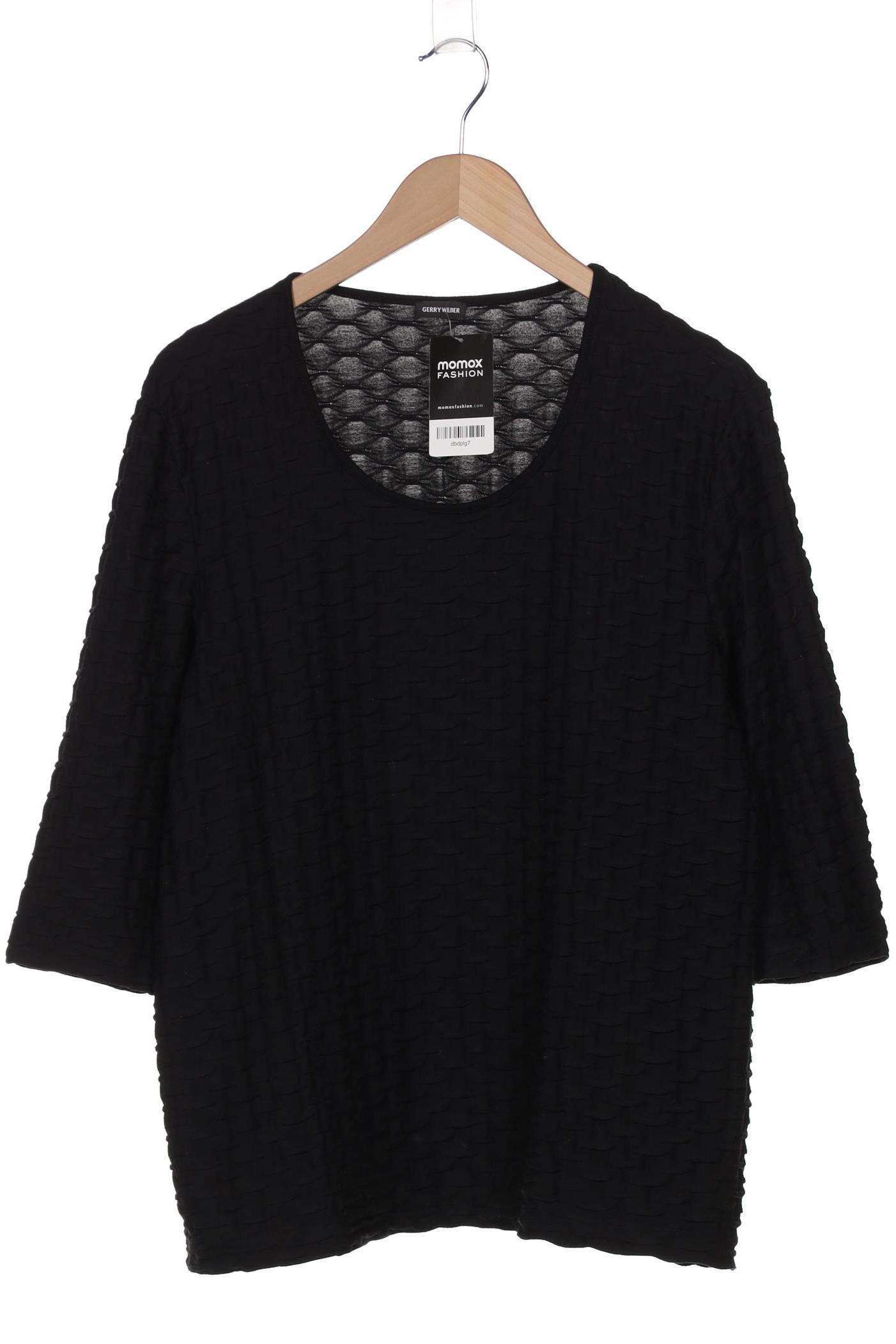 

Gerry Weber Damen Langarmshirt, schwarz, Gr. 48