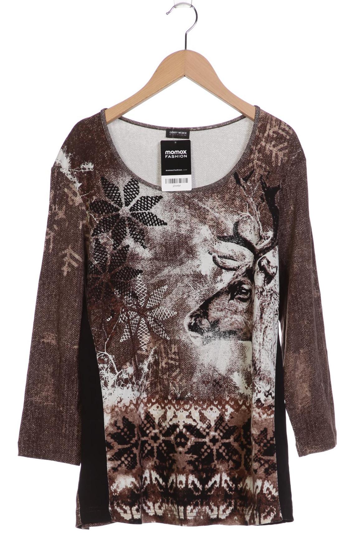 

Gerry Weber Damen Langarmshirt, braun, Gr. 44