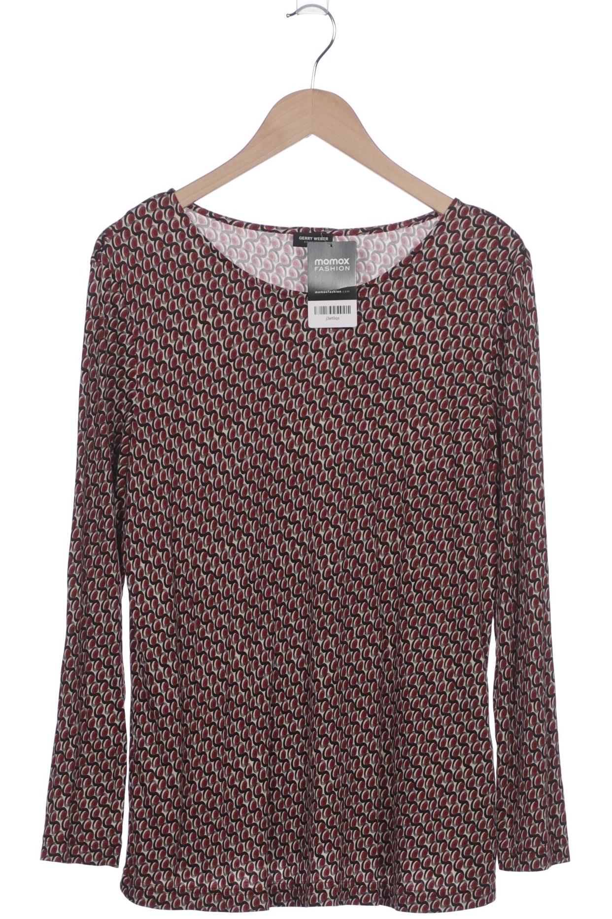 

Gerry Weber Damen Langarmshirt, bordeaux, Gr. 44