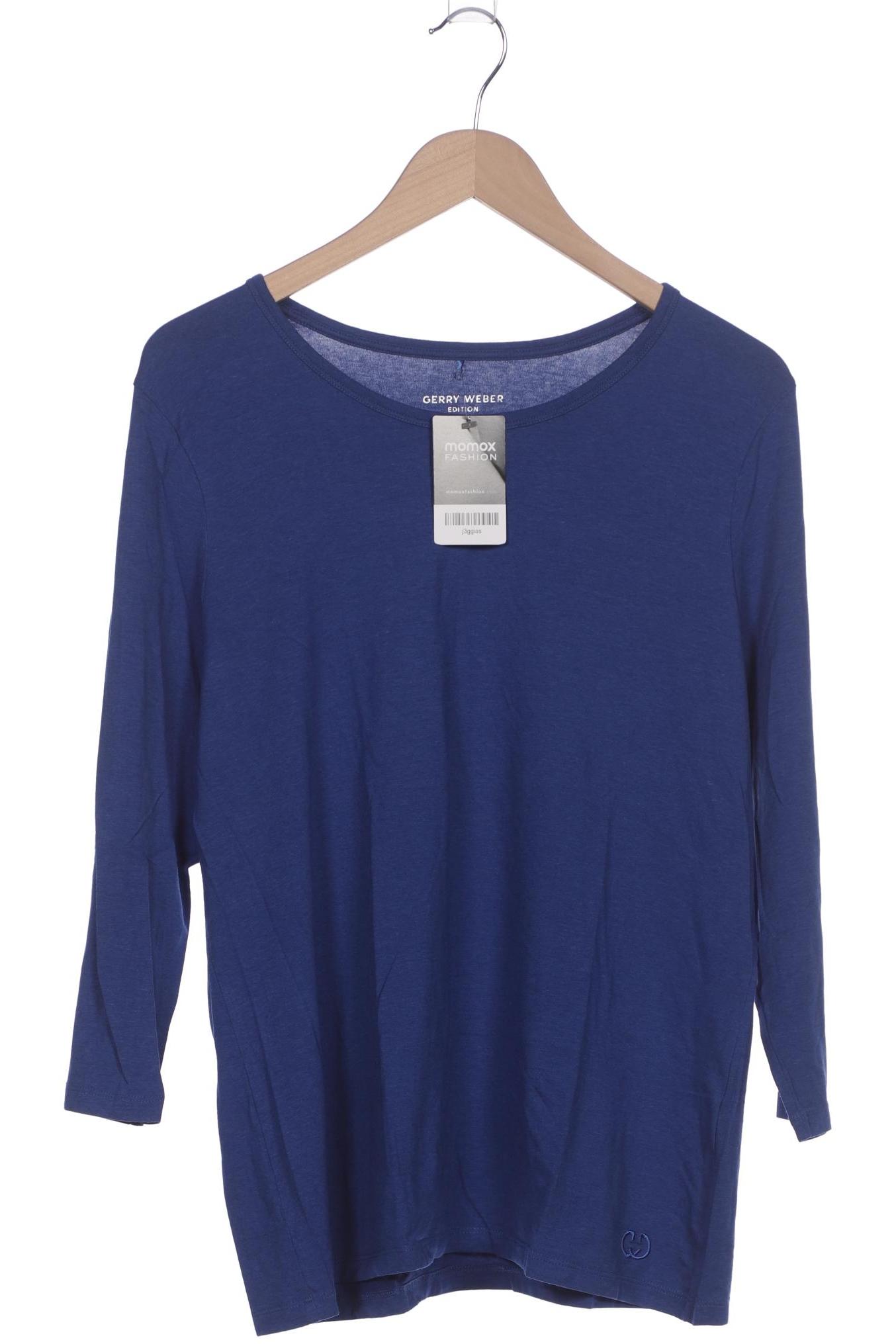 

Gerry Weber Damen Langarmshirt, blau, Gr. 46