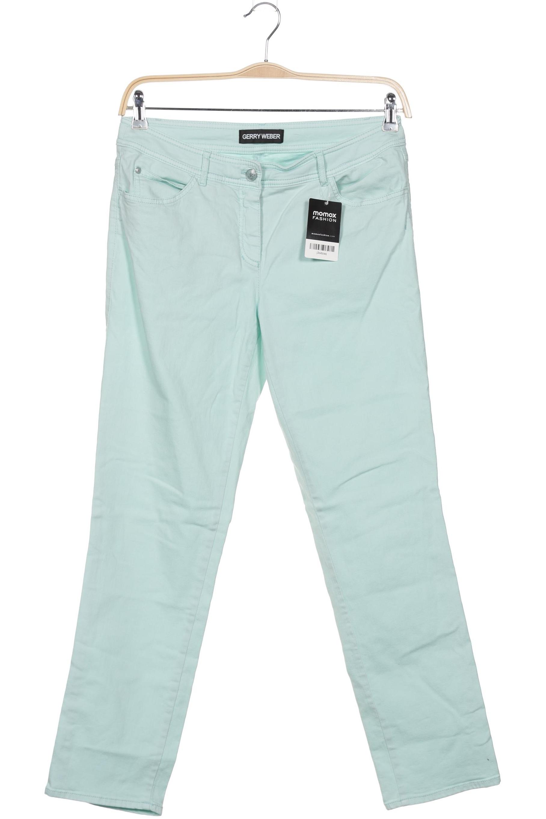 

Gerry Weber Damen Jeans, türkis, Gr. 40