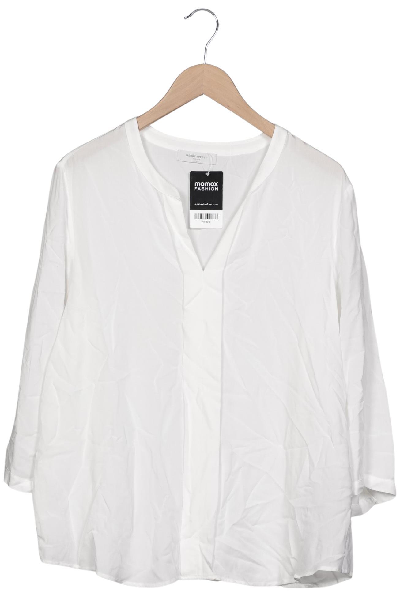 

Gerry Weber Damen Bluse, weiß, Gr. 46