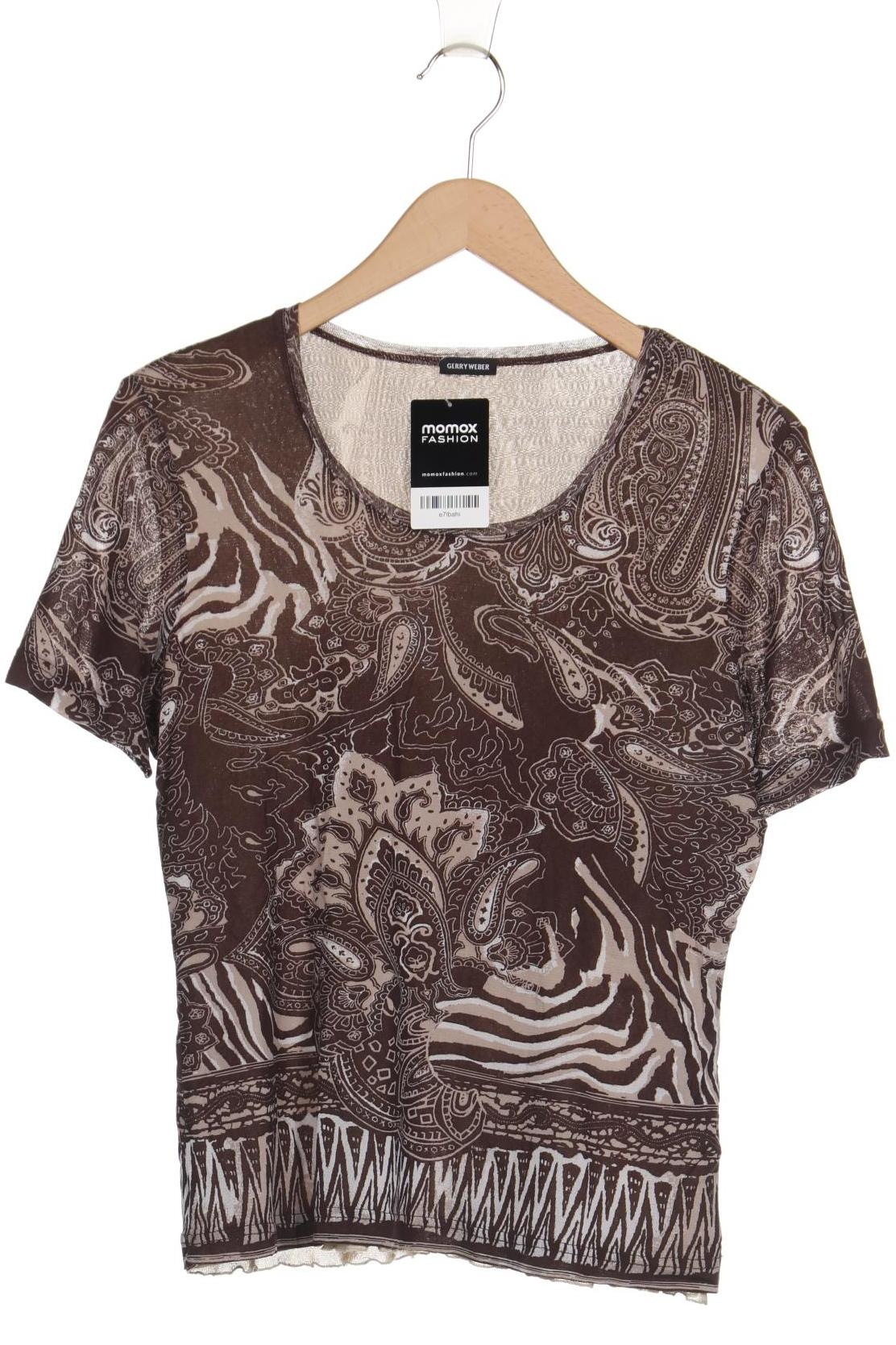 

Gerry Weber Damen T-Shirt, braun, Gr. 40
