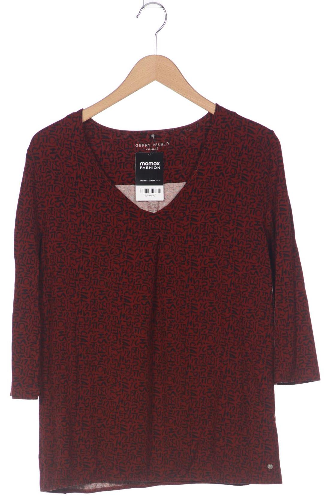 

Gerry Weber Damen Langarmshirt, rot, Gr. 42