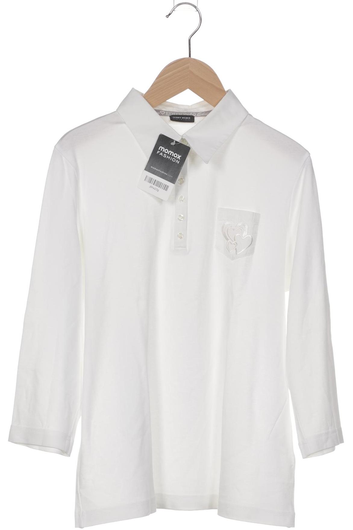 

Gerry Weber Damen Poloshirt, weiß, Gr. 42
