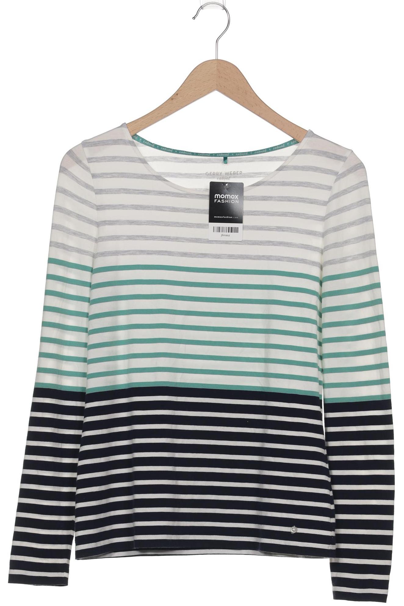

Gerry Weber Damen Langarmshirt, grün, Gr. 38