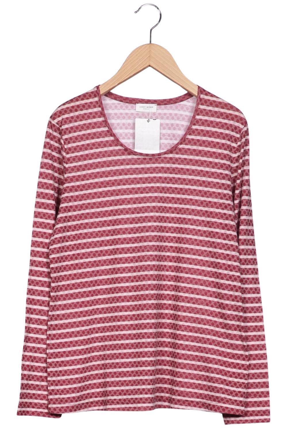 

Gerry Weber Damen Langarmshirt, pink, Gr. 40