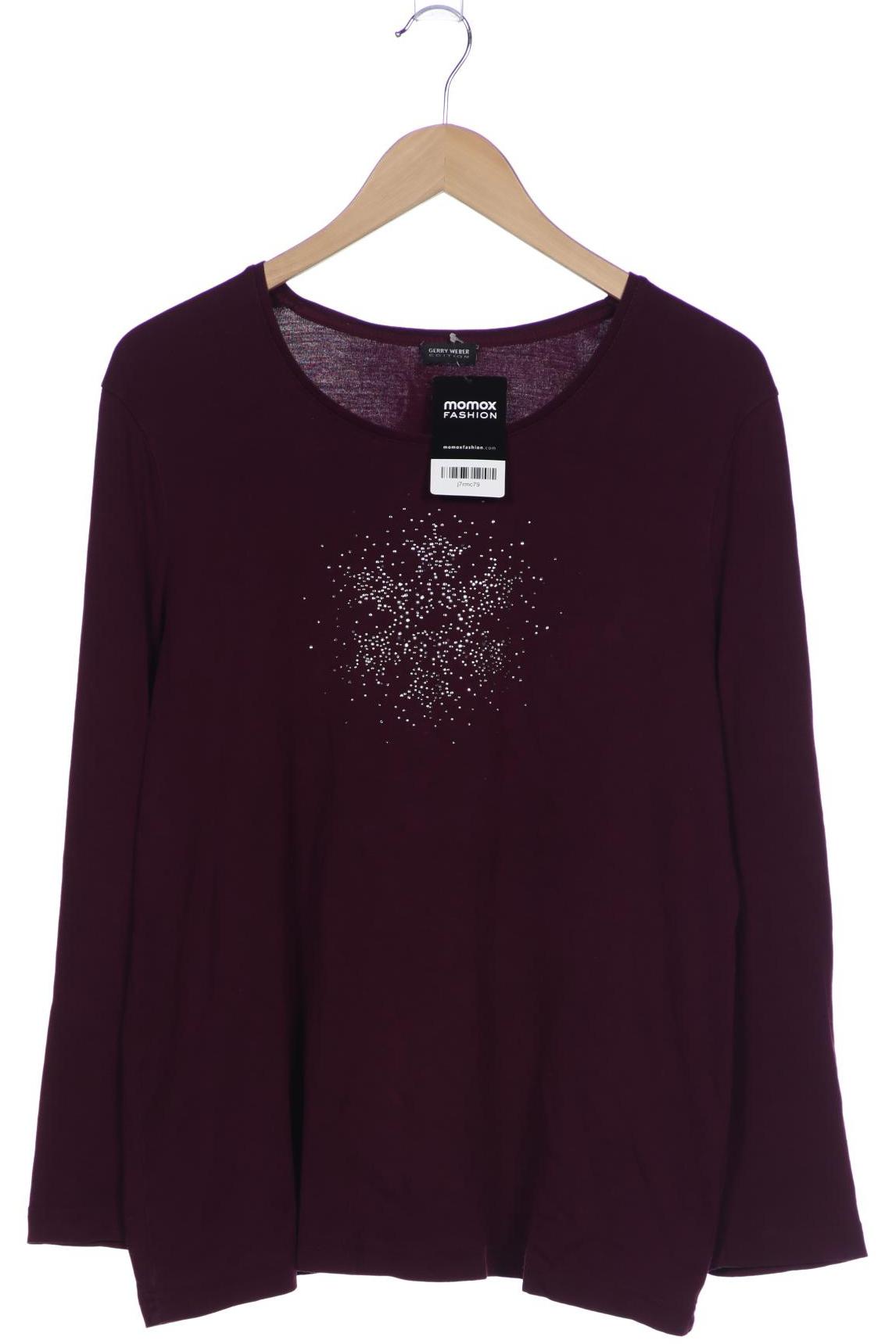 

Gerry Weber Damen Langarmshirt, bordeaux, Gr. 46
