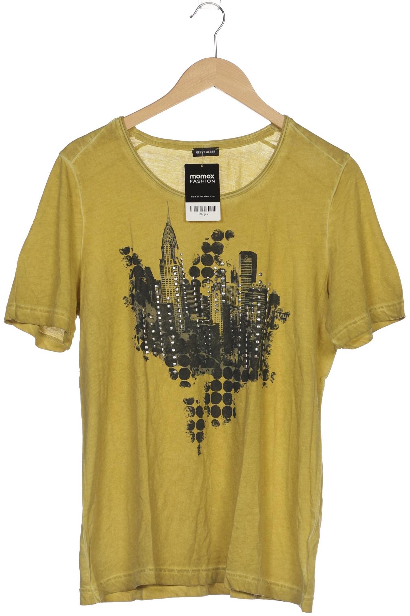 

Gerry Weber Damen T-Shirt, gelb, Gr. 44