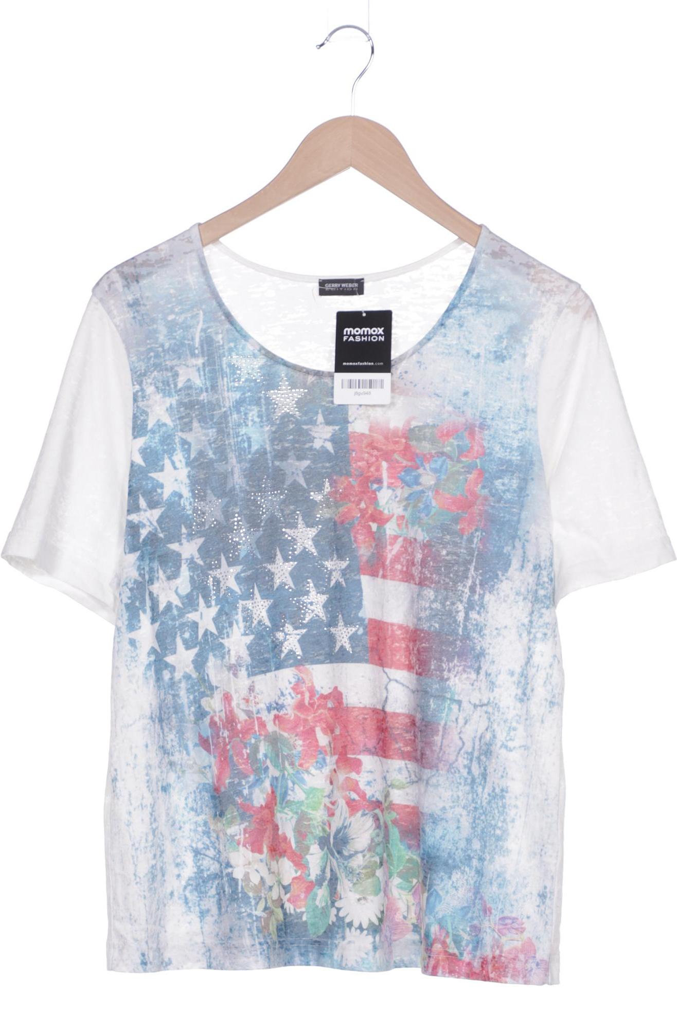 

Gerry Weber Damen T-Shirt, blau, Gr. 44