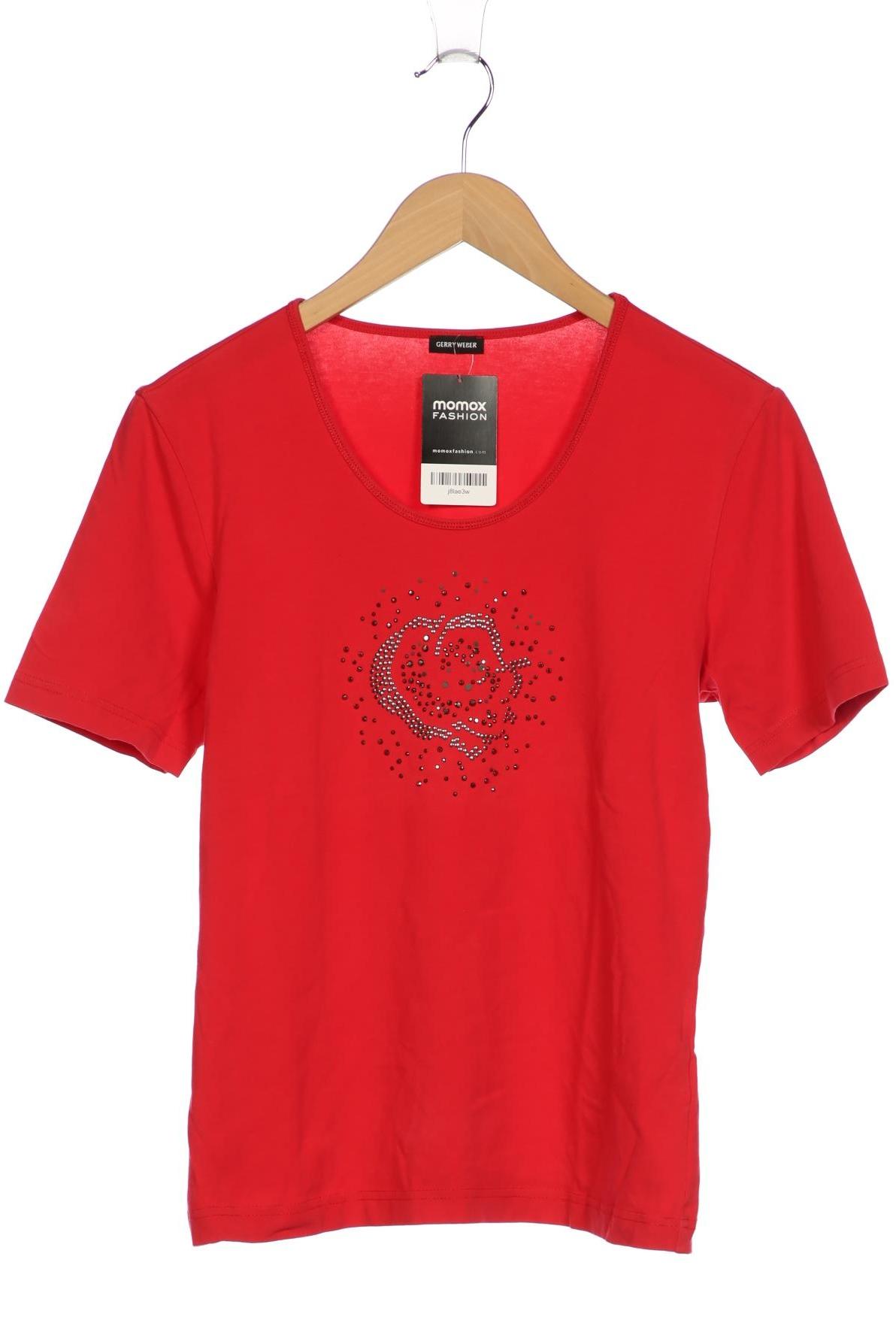 

Gerry Weber Damen T-Shirt, rot, Gr. 38