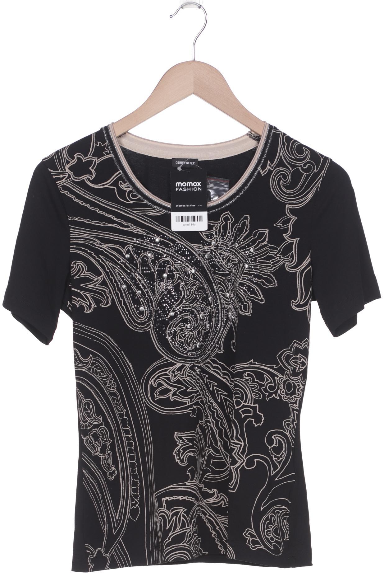 

Gerry Weber Damen T-Shirt, schwarz, Gr. 36