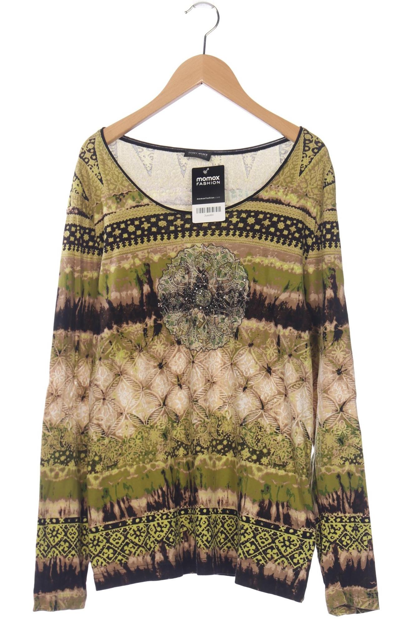 

Gerry Weber Damen Langarmshirt, grün, Gr. 44